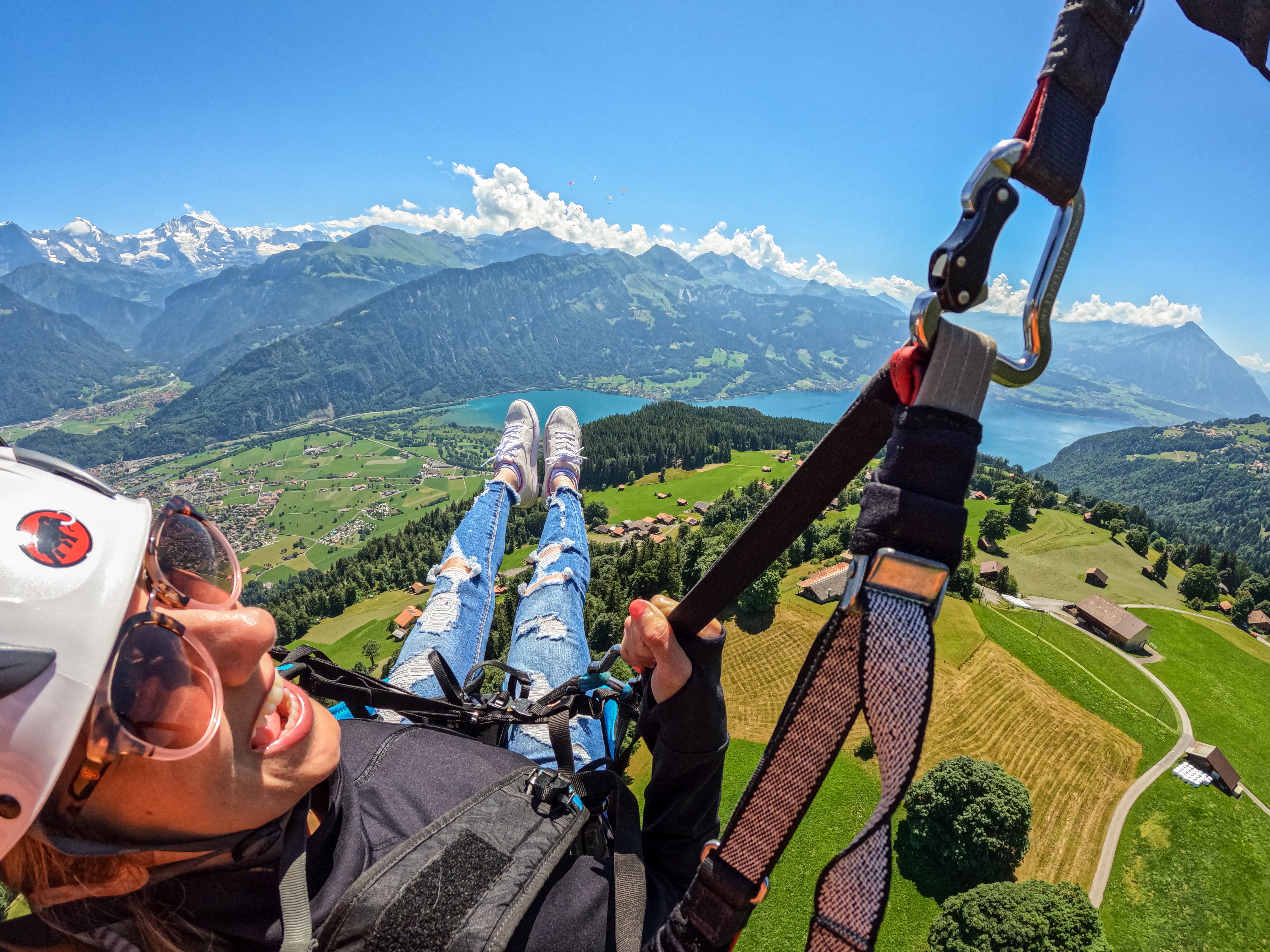 Interlaken: Tandem Paragliding Flight with Pilot