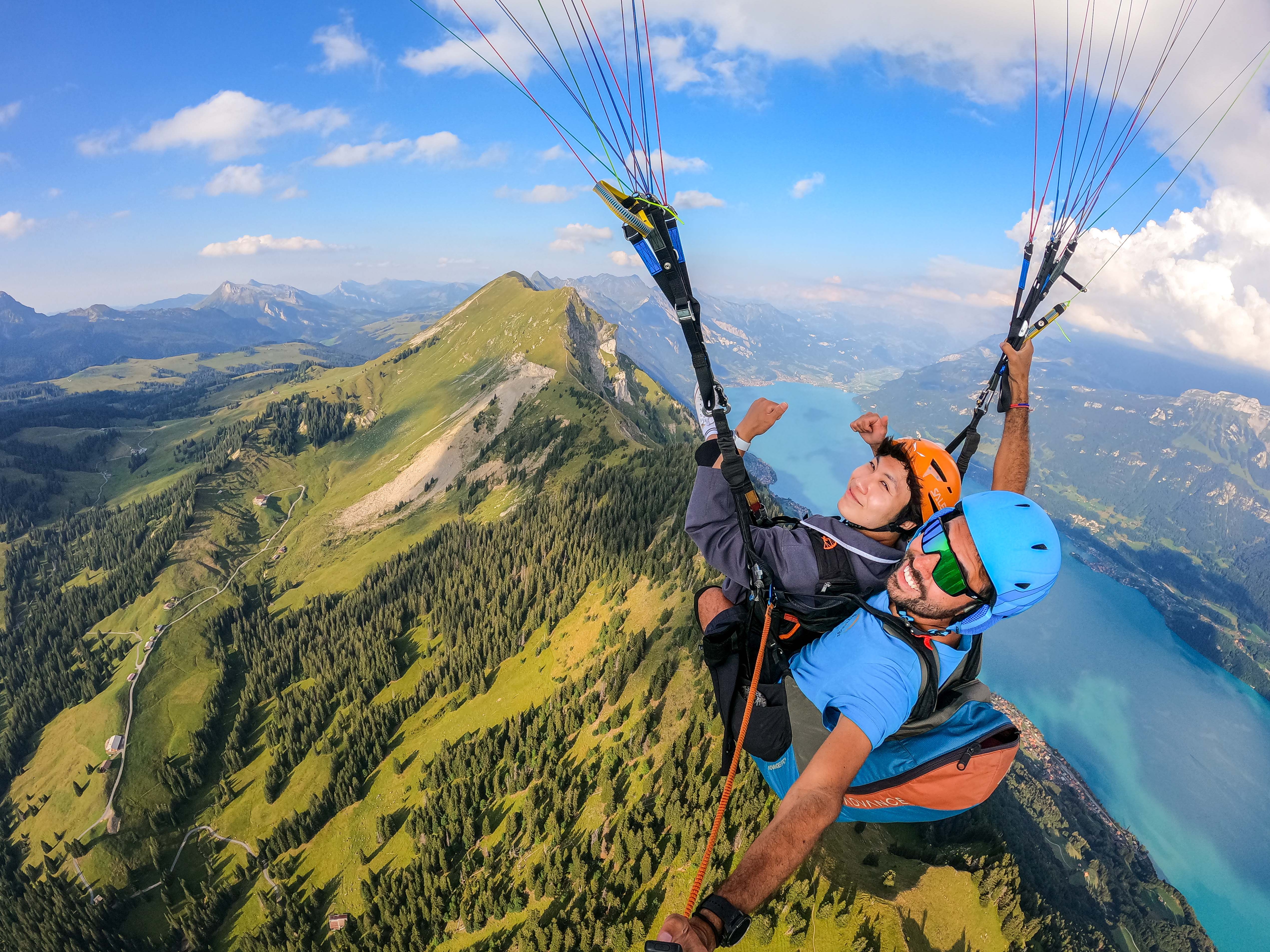 Interlaken: Tandem Paragliding Flight with Pilot
