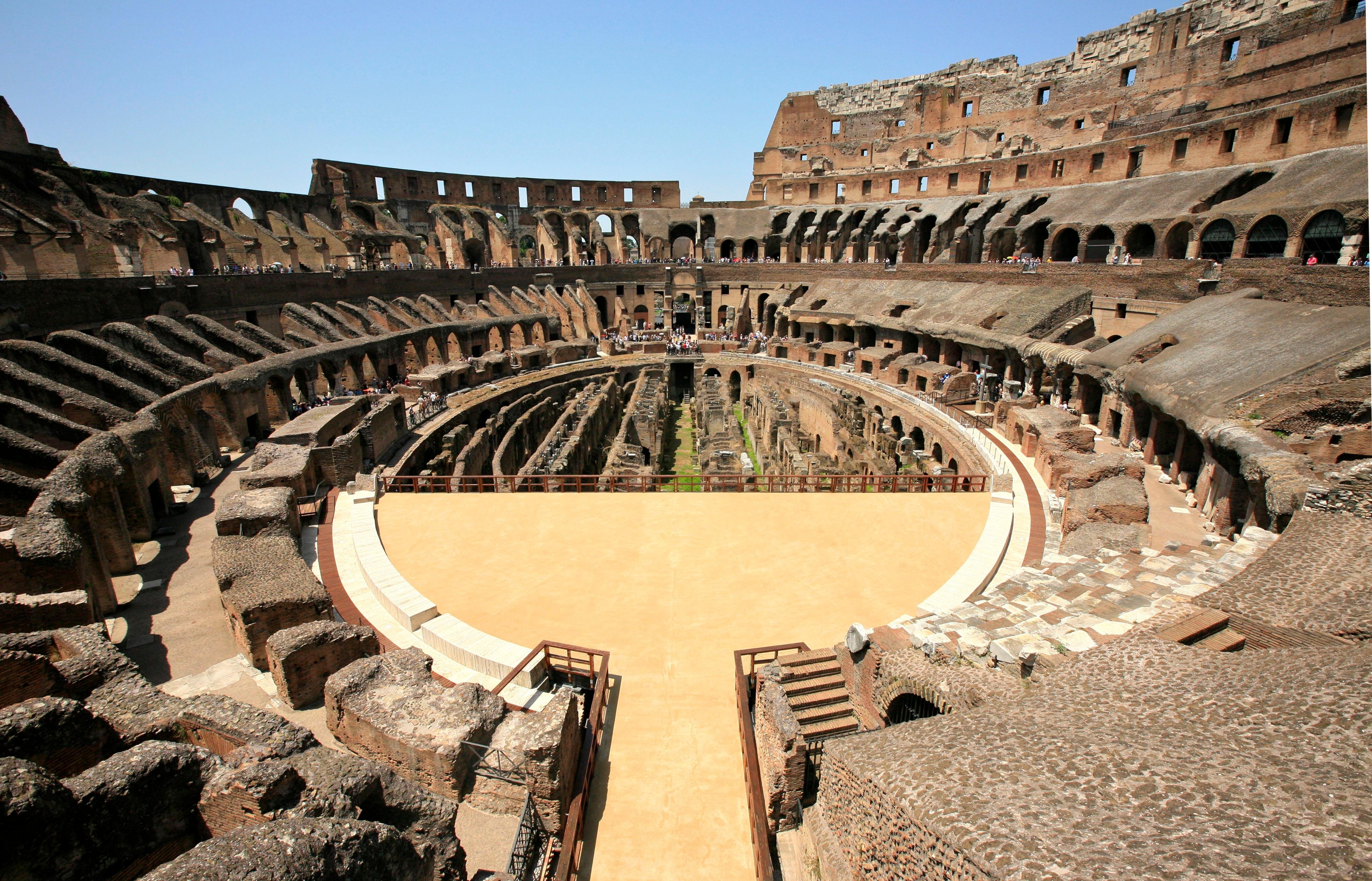 Rome Colosseum Arena Floor & Roman Forum Small Group Tour