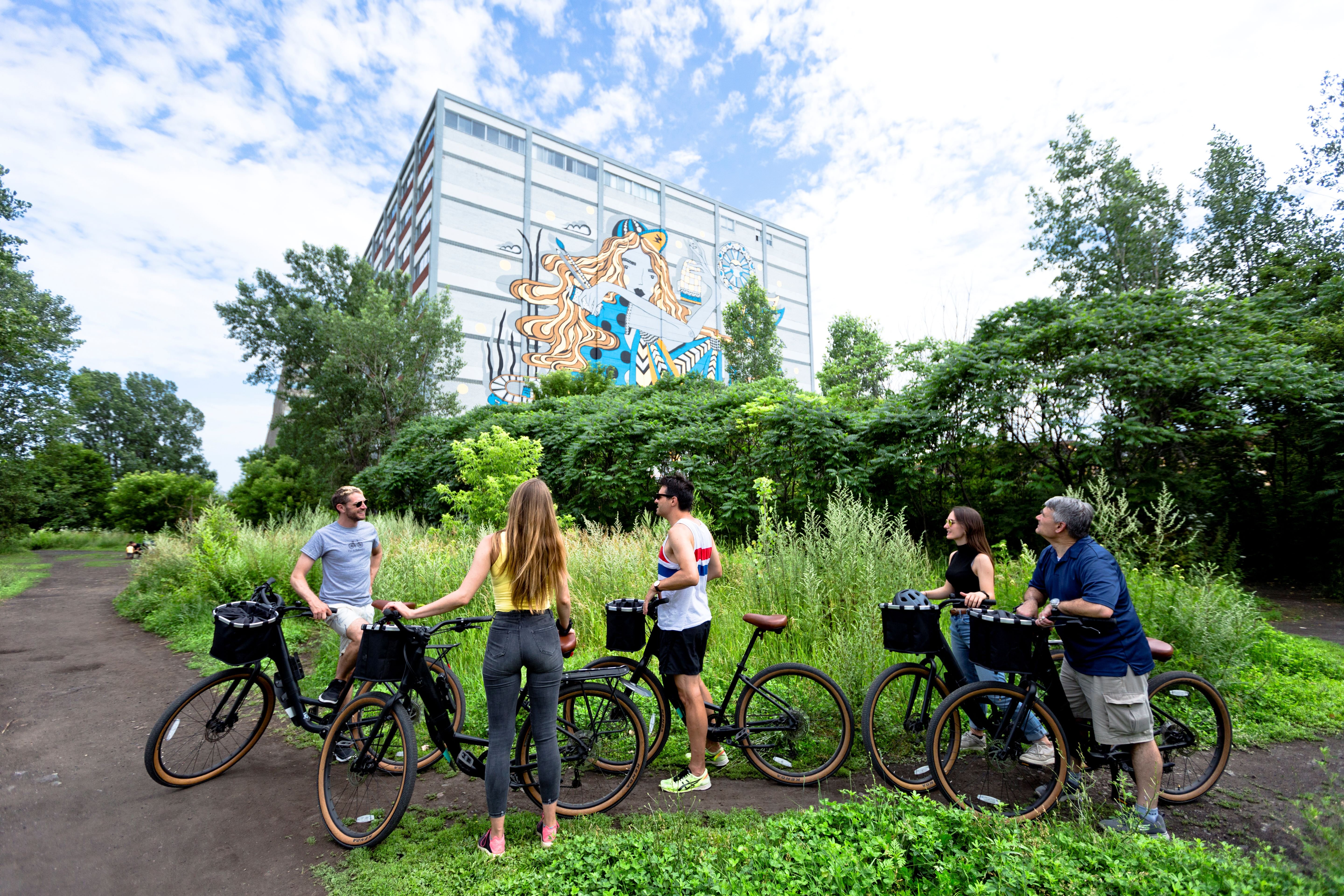 Plateau, Mile End & Jean-Talon Market Bike Adventure