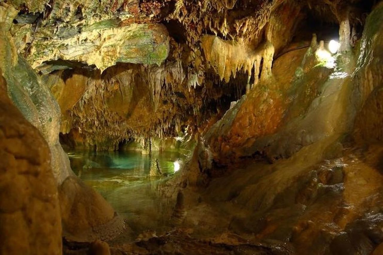 Dunn's River Falls & Green Grotto Caves Adventure from Falmouth
