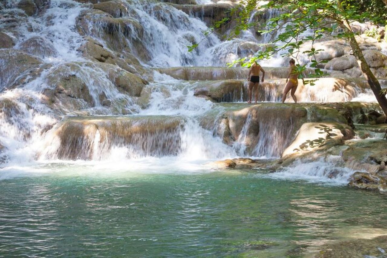 Falmouth: Dunn’s River Falls & White River Tubing Adventure