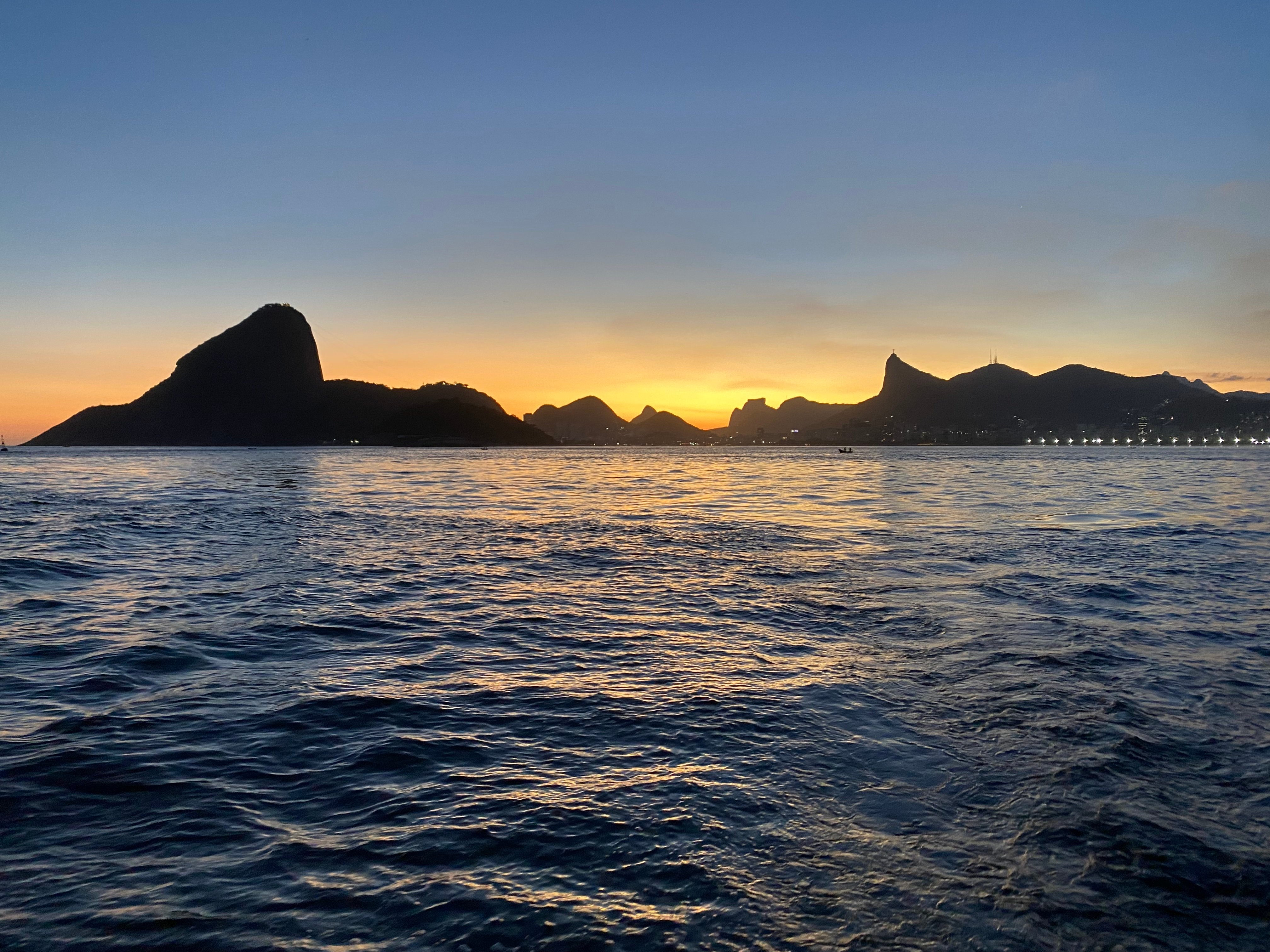 Rio de Janeiro Guanabara Bay Sunset Cruise with Open Bar