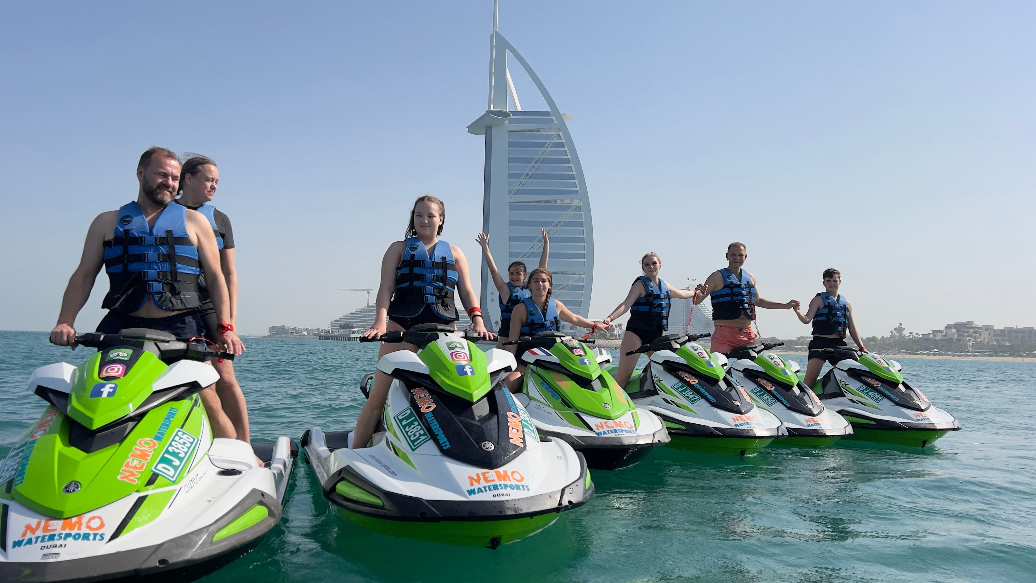 Dubai Jet Ski Adventure: Burj Al Arab & Jumeirah Beach