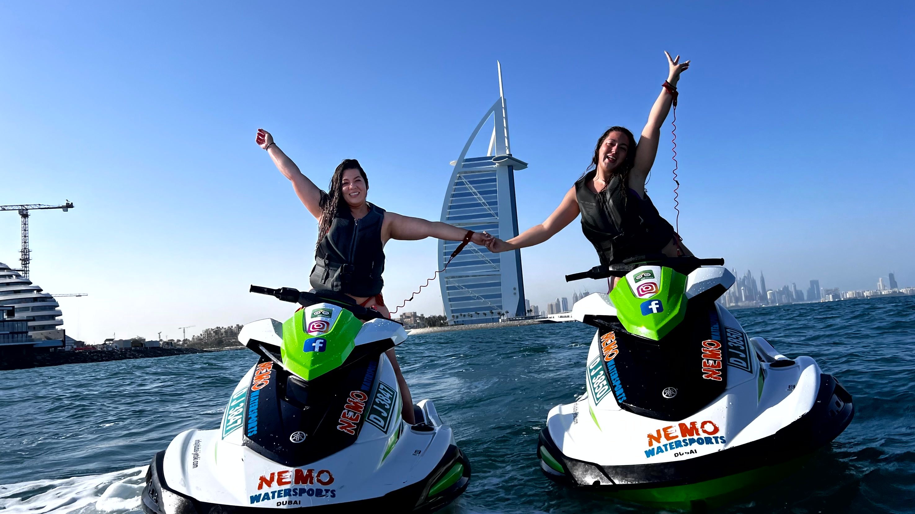 Dubai Jet Ski Adventure: Burj Al Arab & Jumeirah Beach