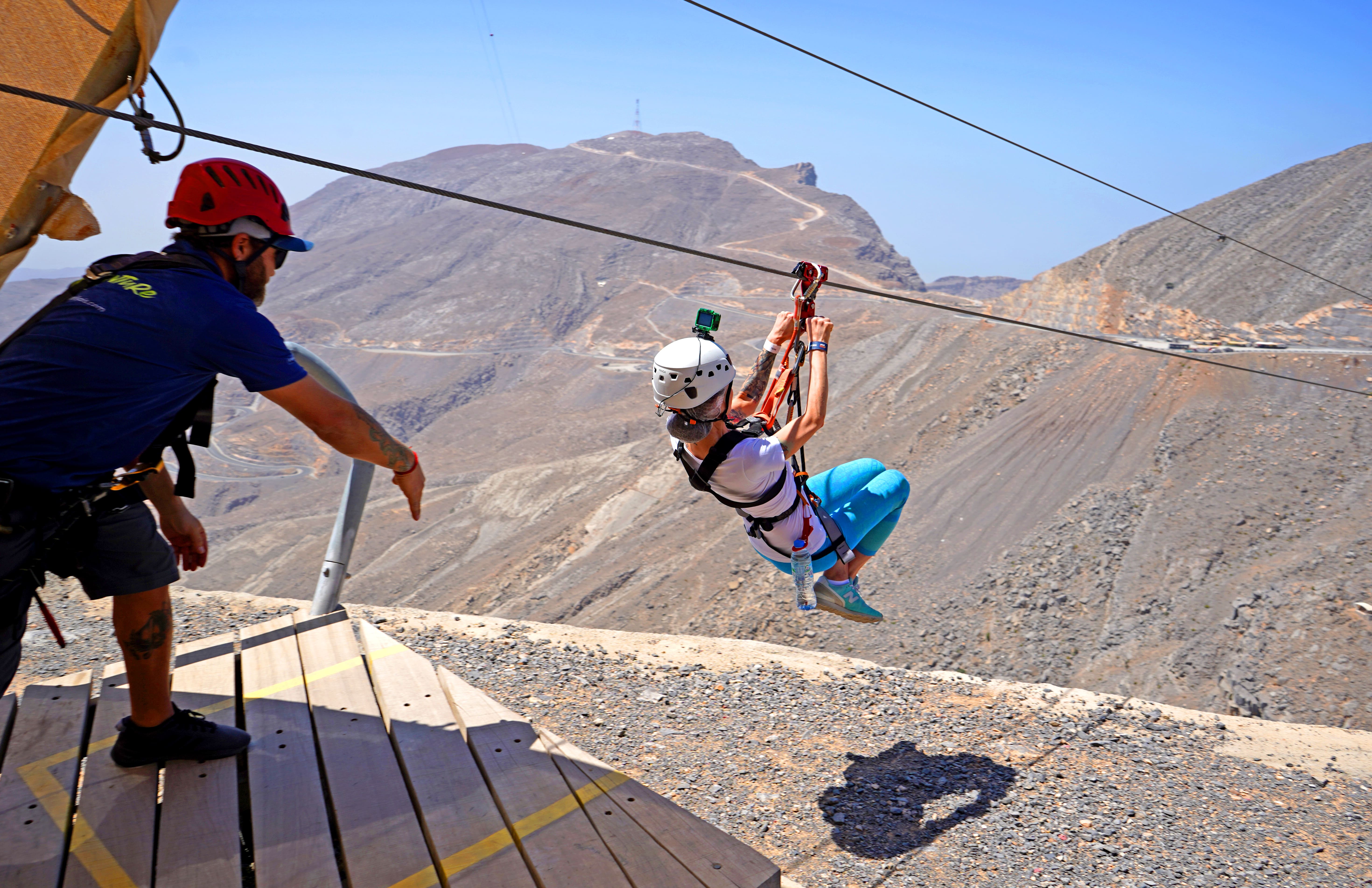 Jais Sky Tour Zipline Adventure, Ras al-Khaimah
