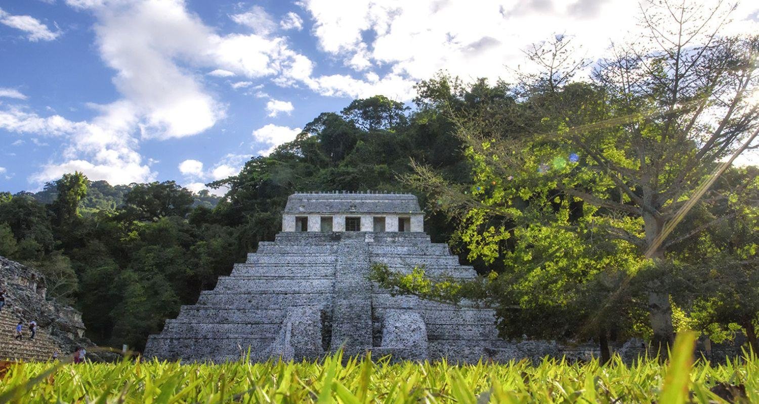 Agua Azul Waterfalls, Misol Ha & Palenque Archaeological Site Day Trip