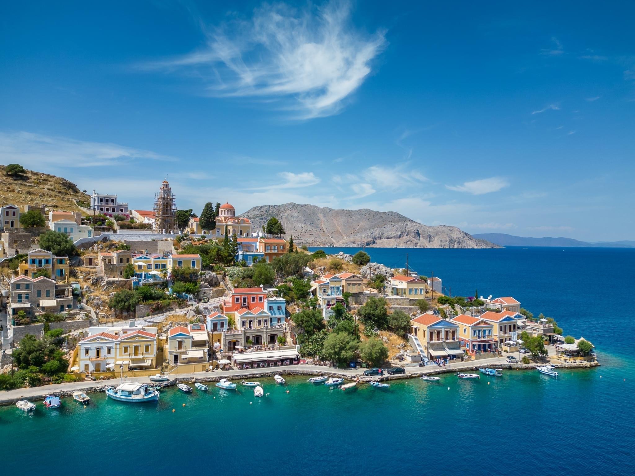 Rhodes: High-Speed Boat to Symi Island & Saint George's Bay