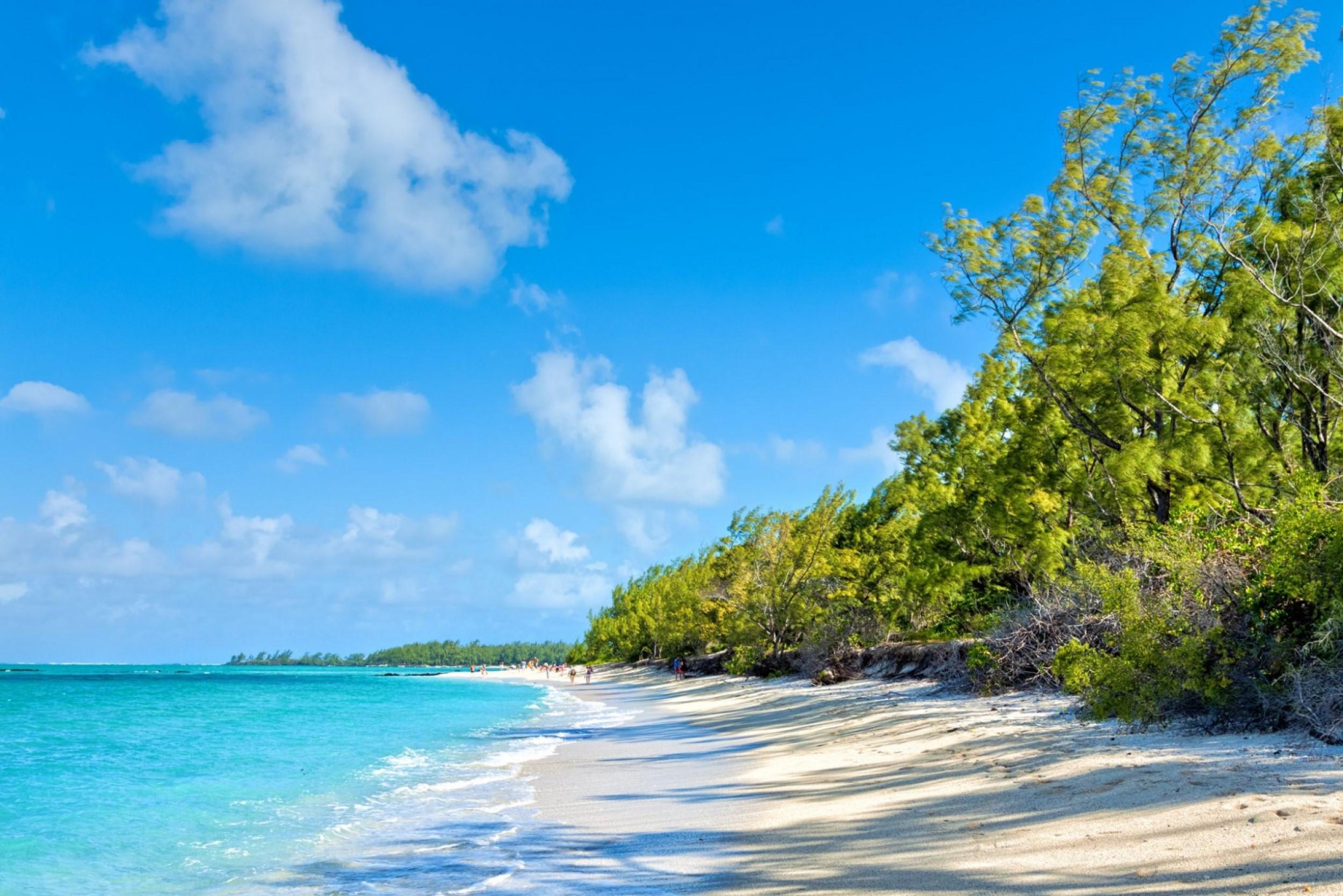 Mauritius Ile Aux Cerfs Catamaran Day Trip with BBQ Lunch & Hotel Transfers