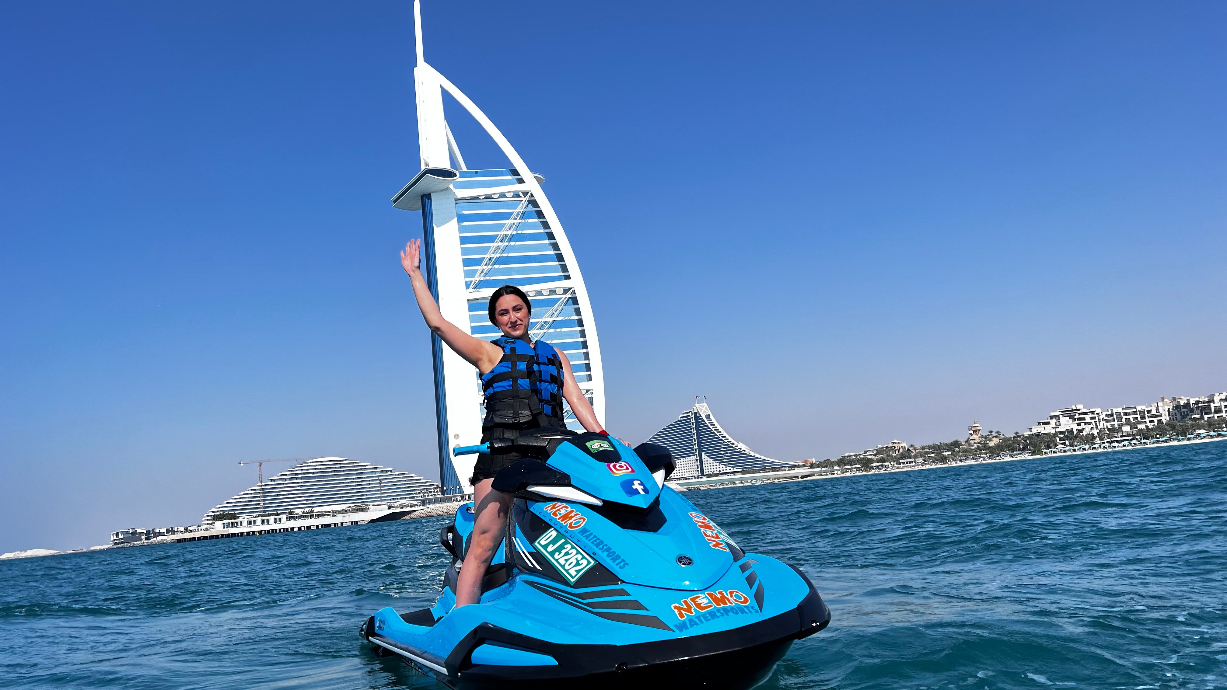 Dubai Jet Ski Adventure: Burj Al Arab & Jumeirah Beach