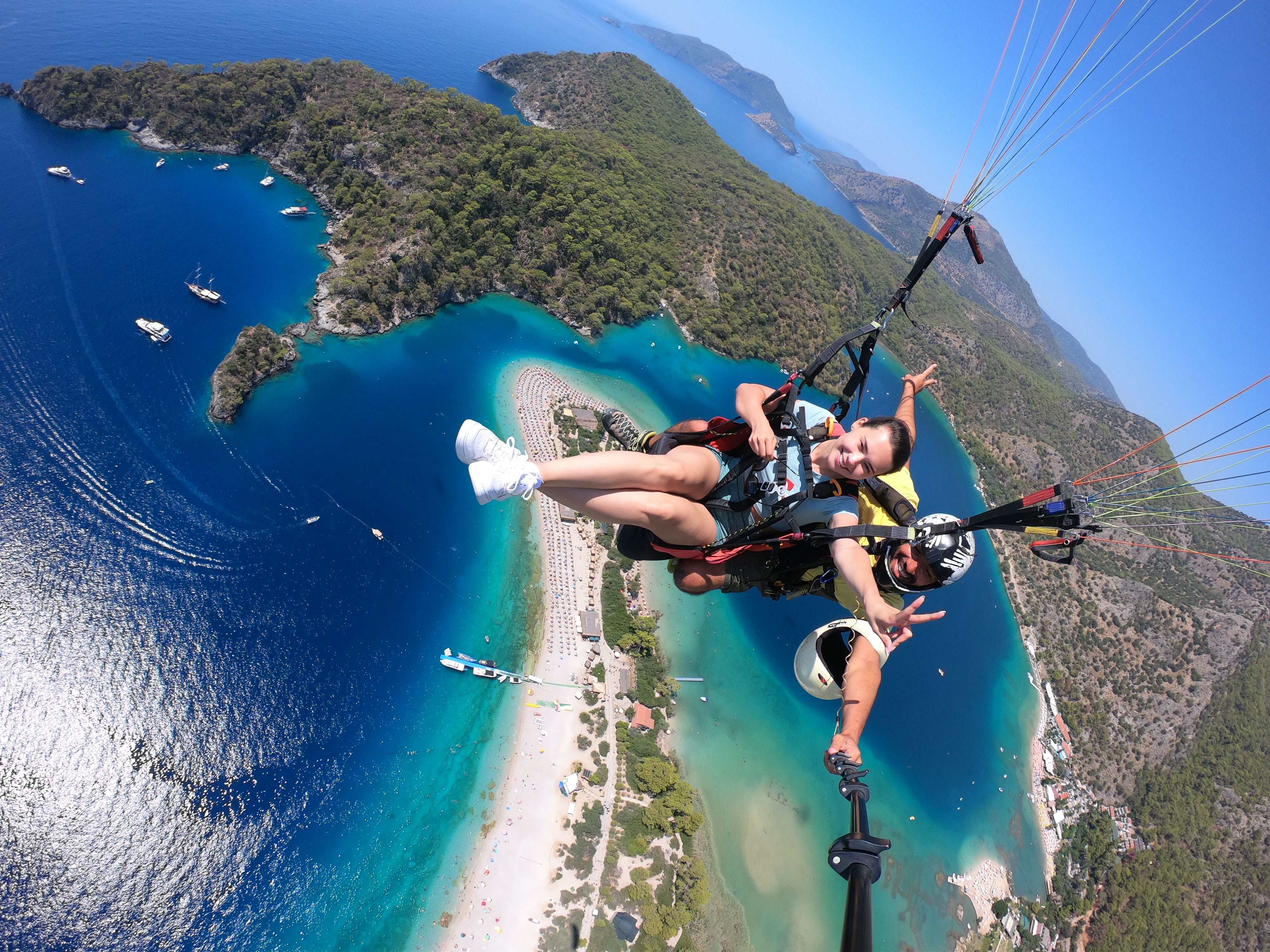 Babadag Tandem Paragliding over Oludeniz