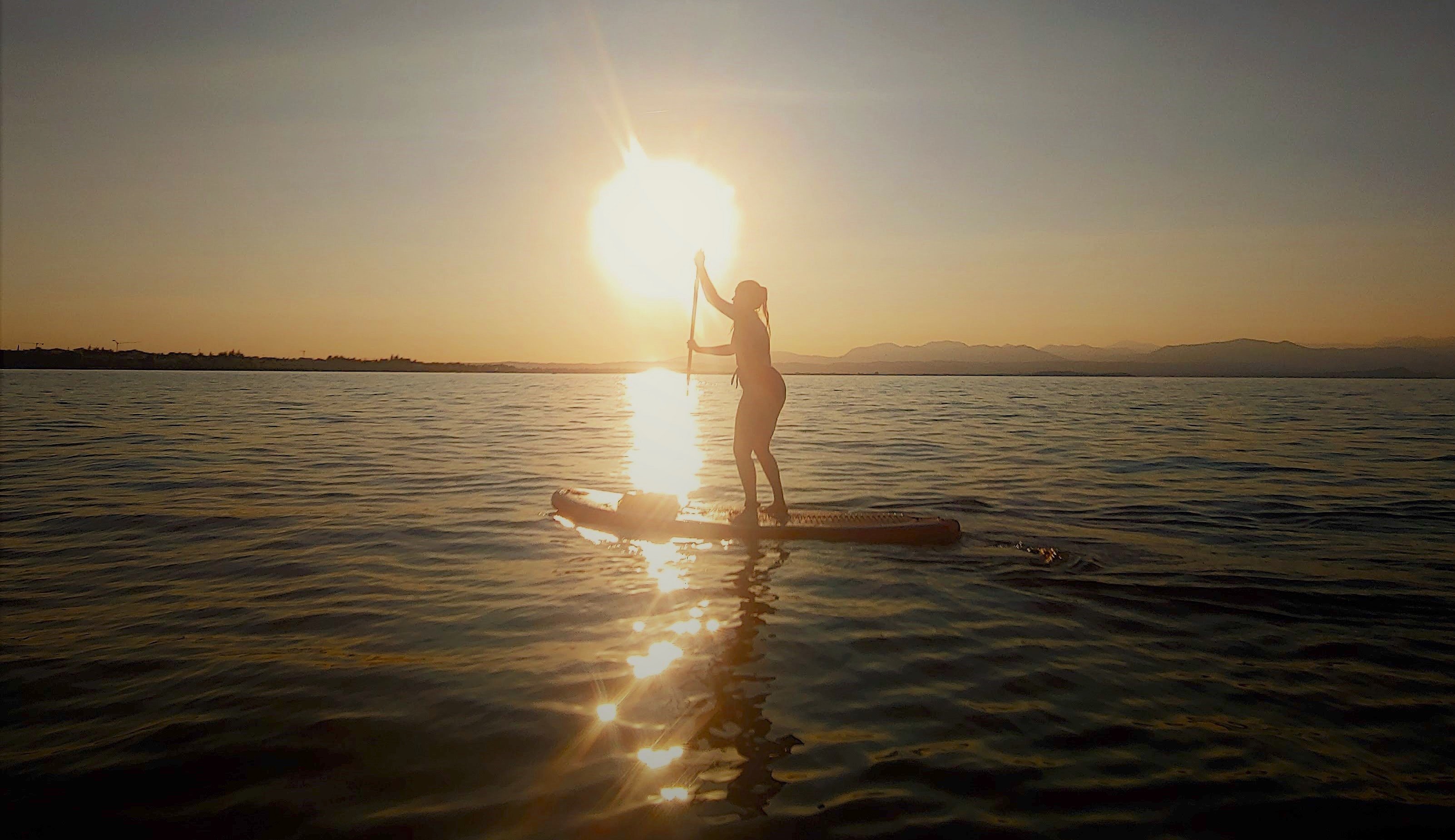 Sunset SUP Adventure on Lake Garda