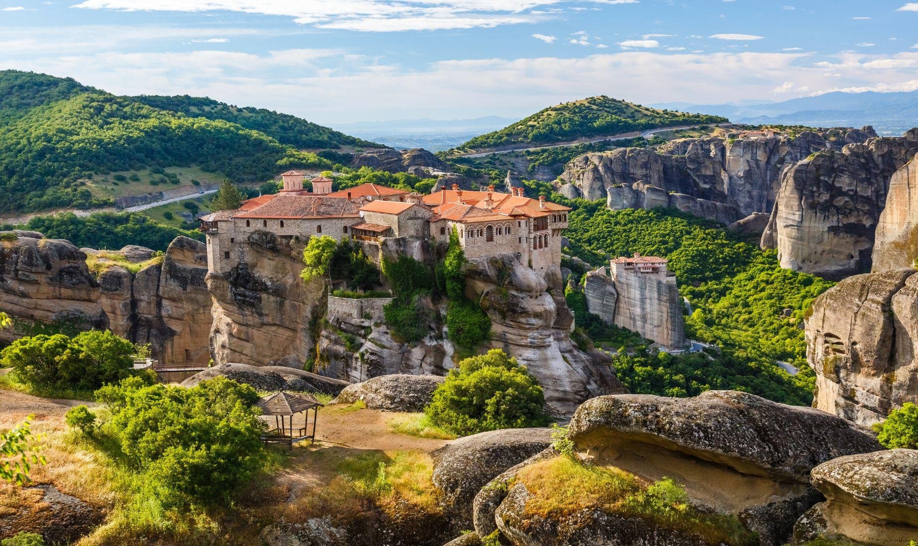 Meteora Sunset Tour: Monasteries, Caves & Golden Hour Views