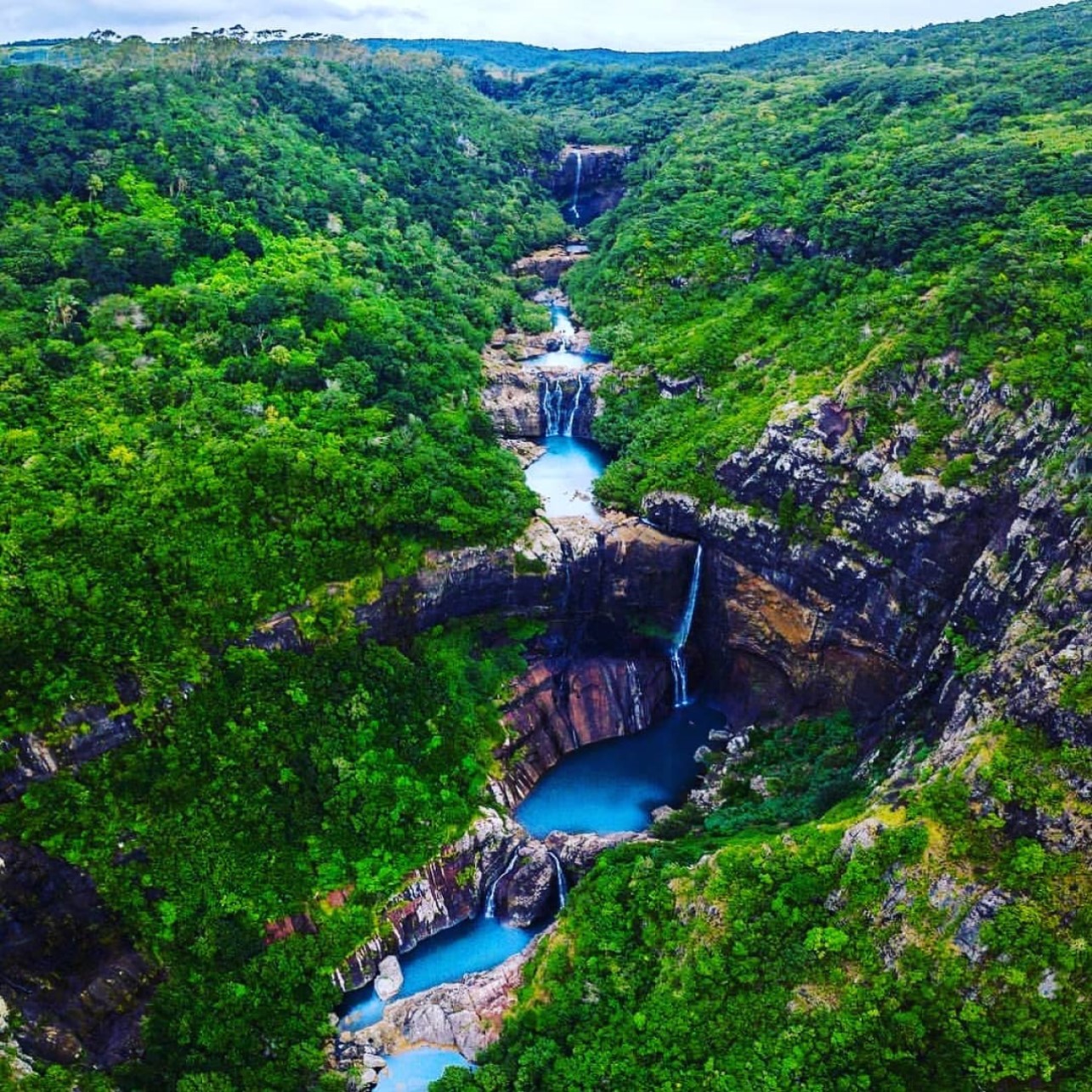 Tamarind Falls Adventure: 7-Waterfall Trek with Lunch