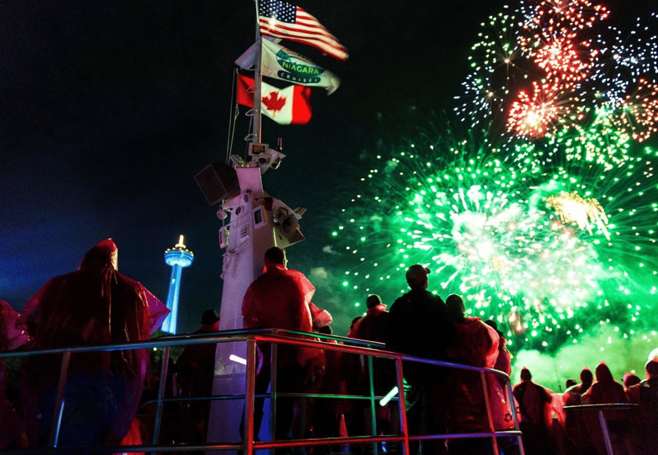 Niagara Falls Evening Fireworks Cruise, Canada
