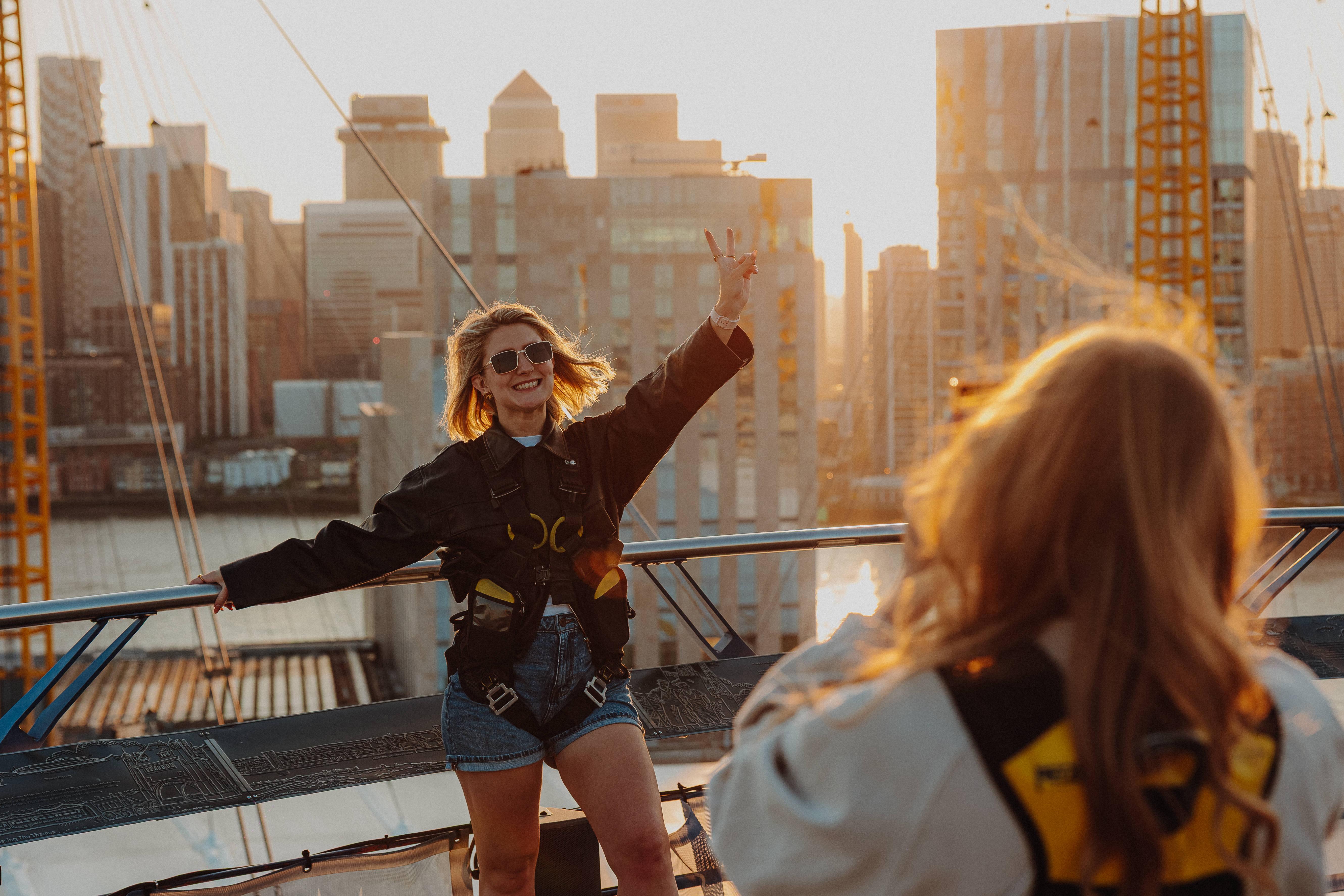 O2 Arena Rooftop Climb, London