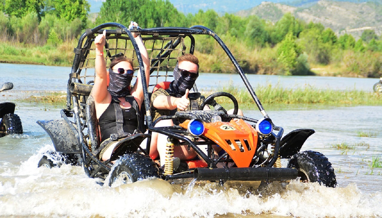 Taurus Mountains Buggy Safari from Side