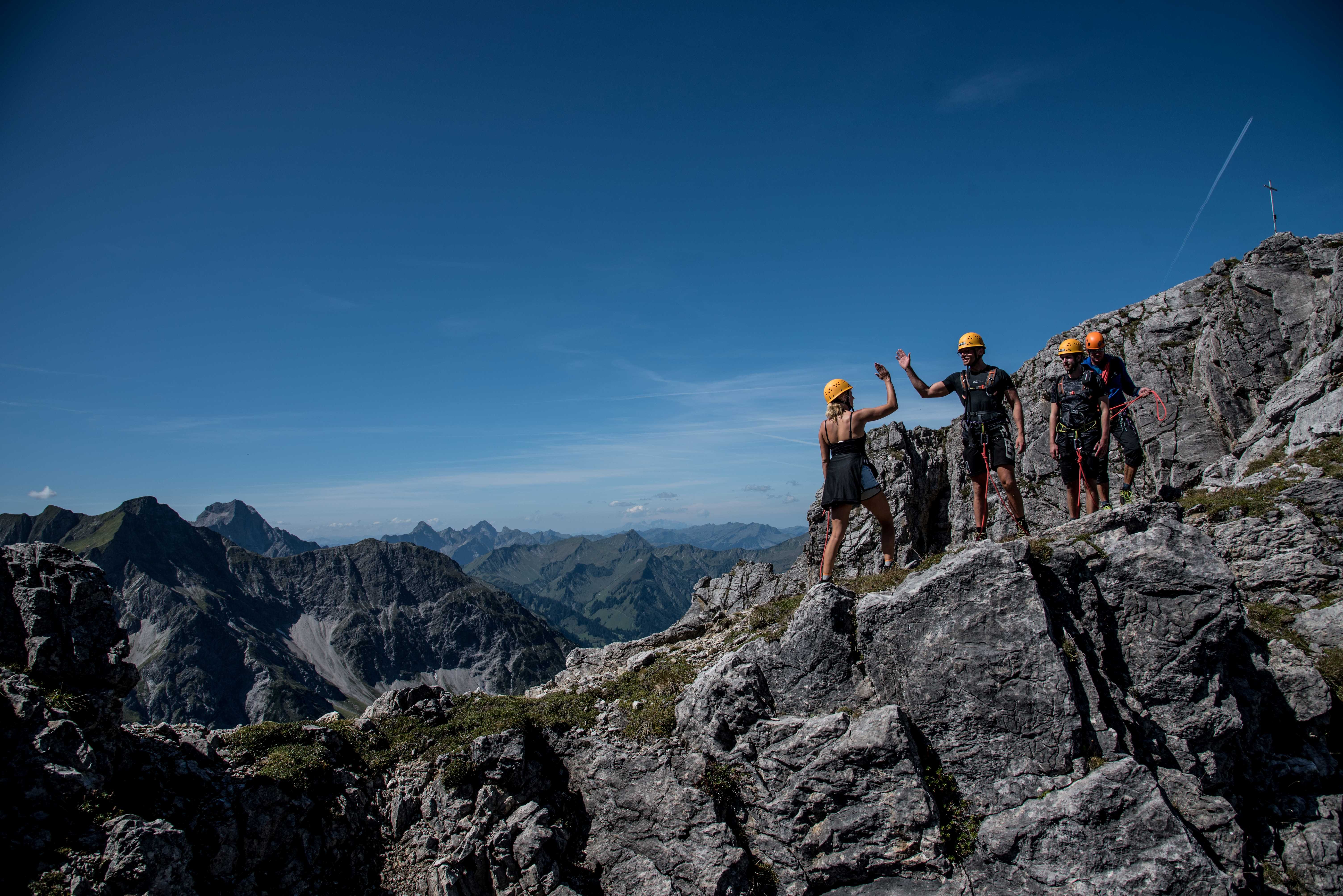 Via Ferrata Training & Walser Summit Climb