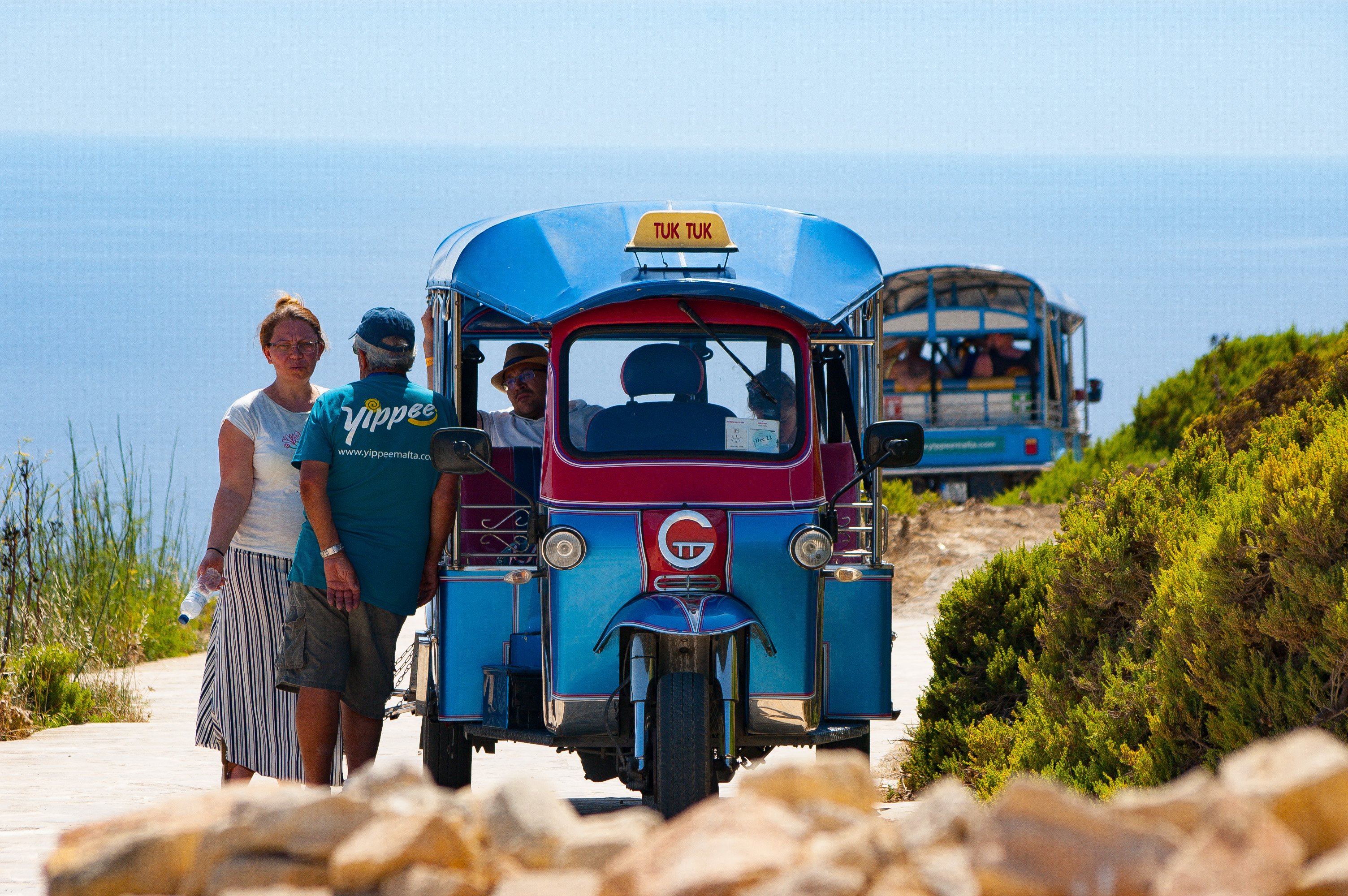 Full-Day Gozo Tuk-Tuk Adventure with Comino Boat Trip