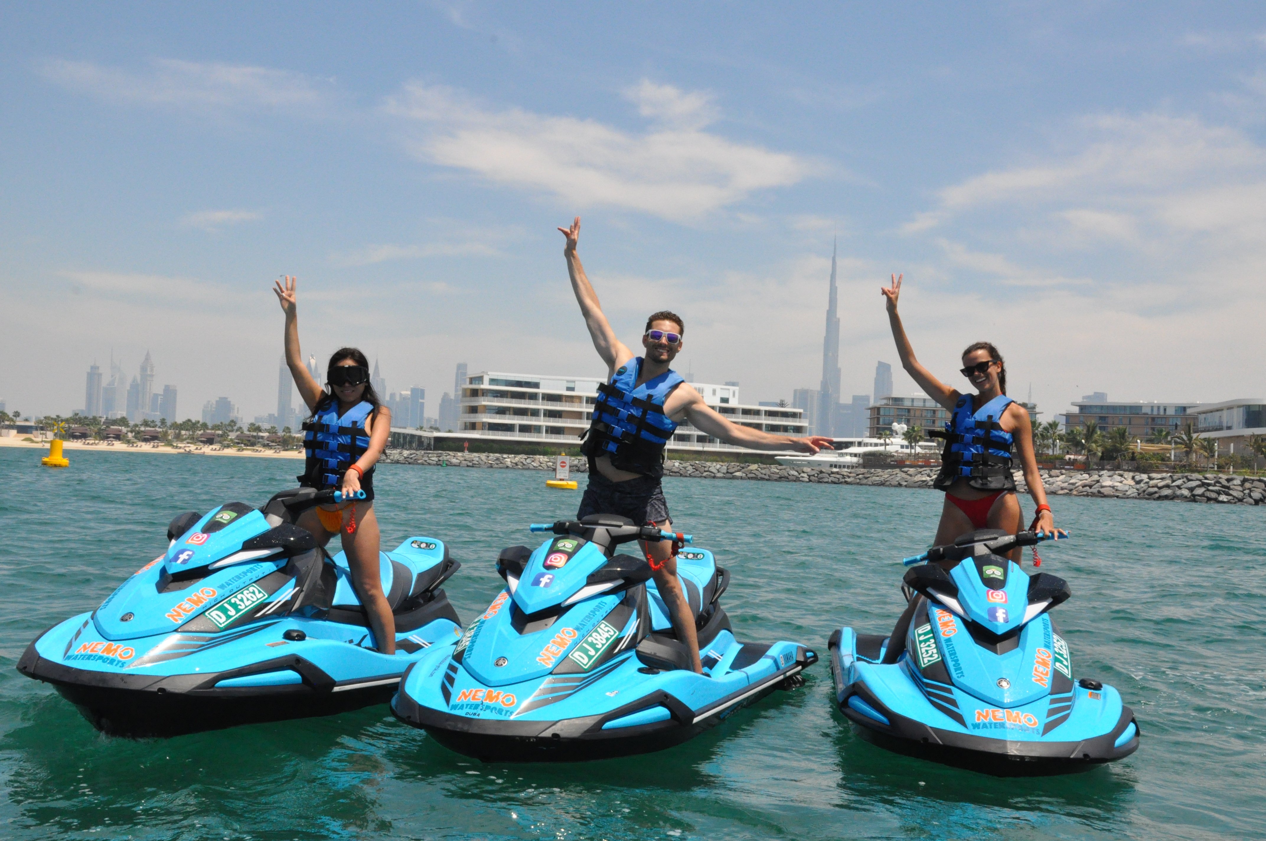 Dubai Jet Ski Tour: Palm Jumeirah, Atlantis & Burj Al Arab