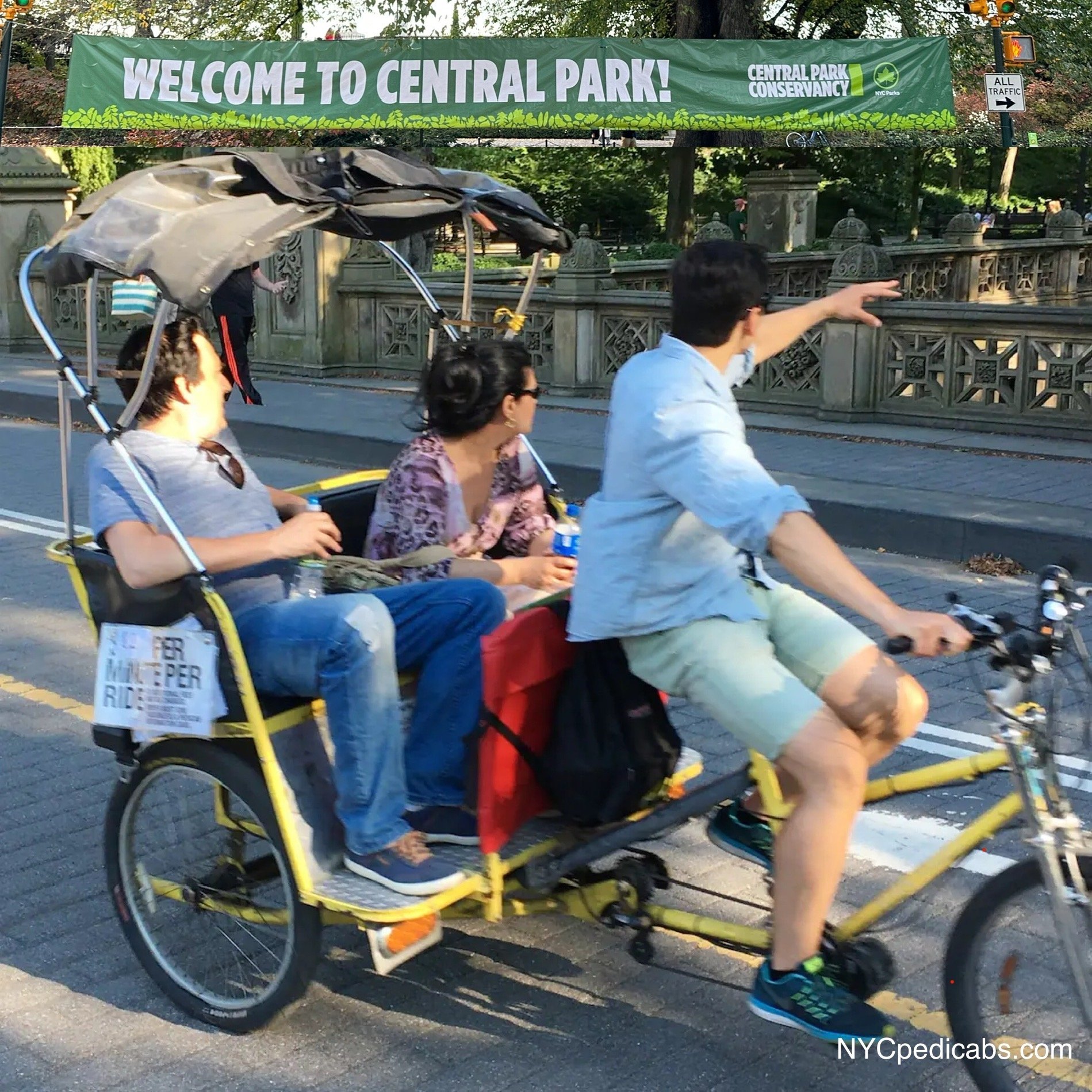 Central Park Pedicab Private Sightseeing Adventure