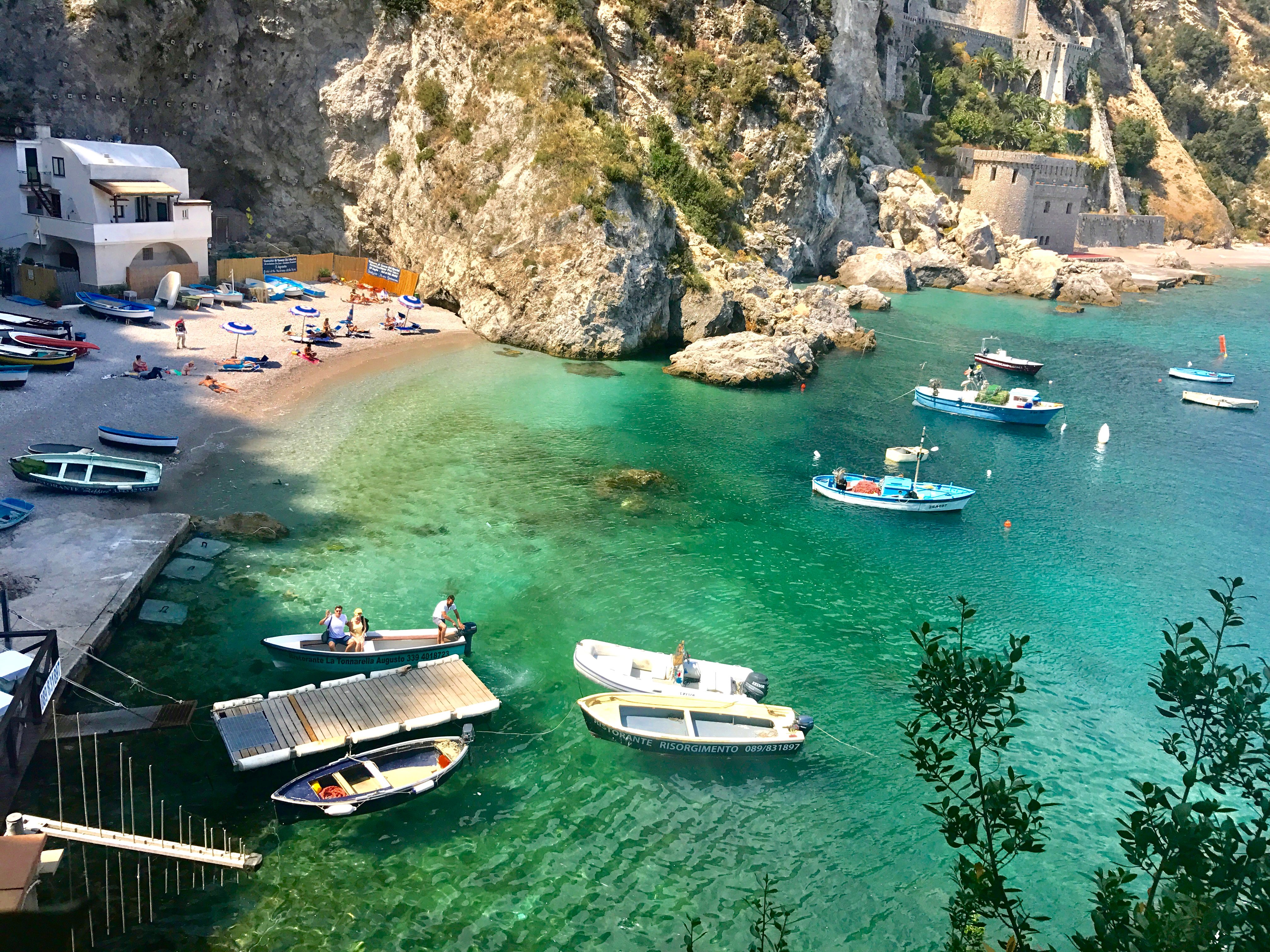 Amalfi Coast Private Boat Tour with Prosecco & Snorkeling
