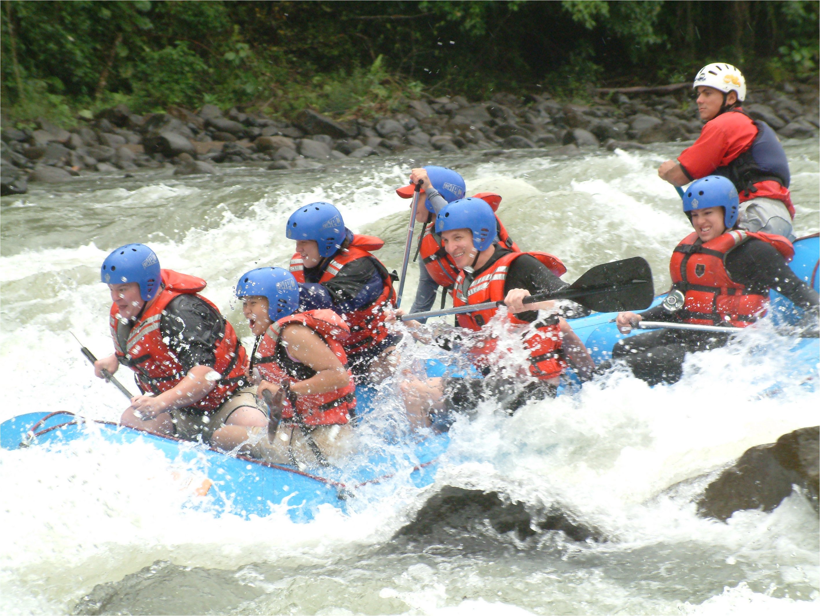 Pacuare River Whitewater Rafting with Flexible Shuttle Transfer