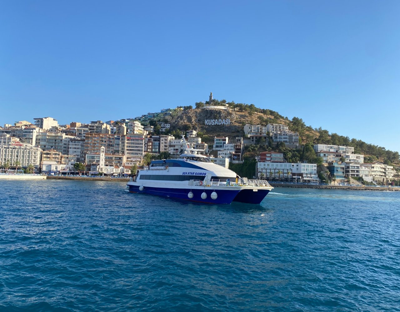 Samos Island Day Trip from Kusadasi with Ferry & Transfers