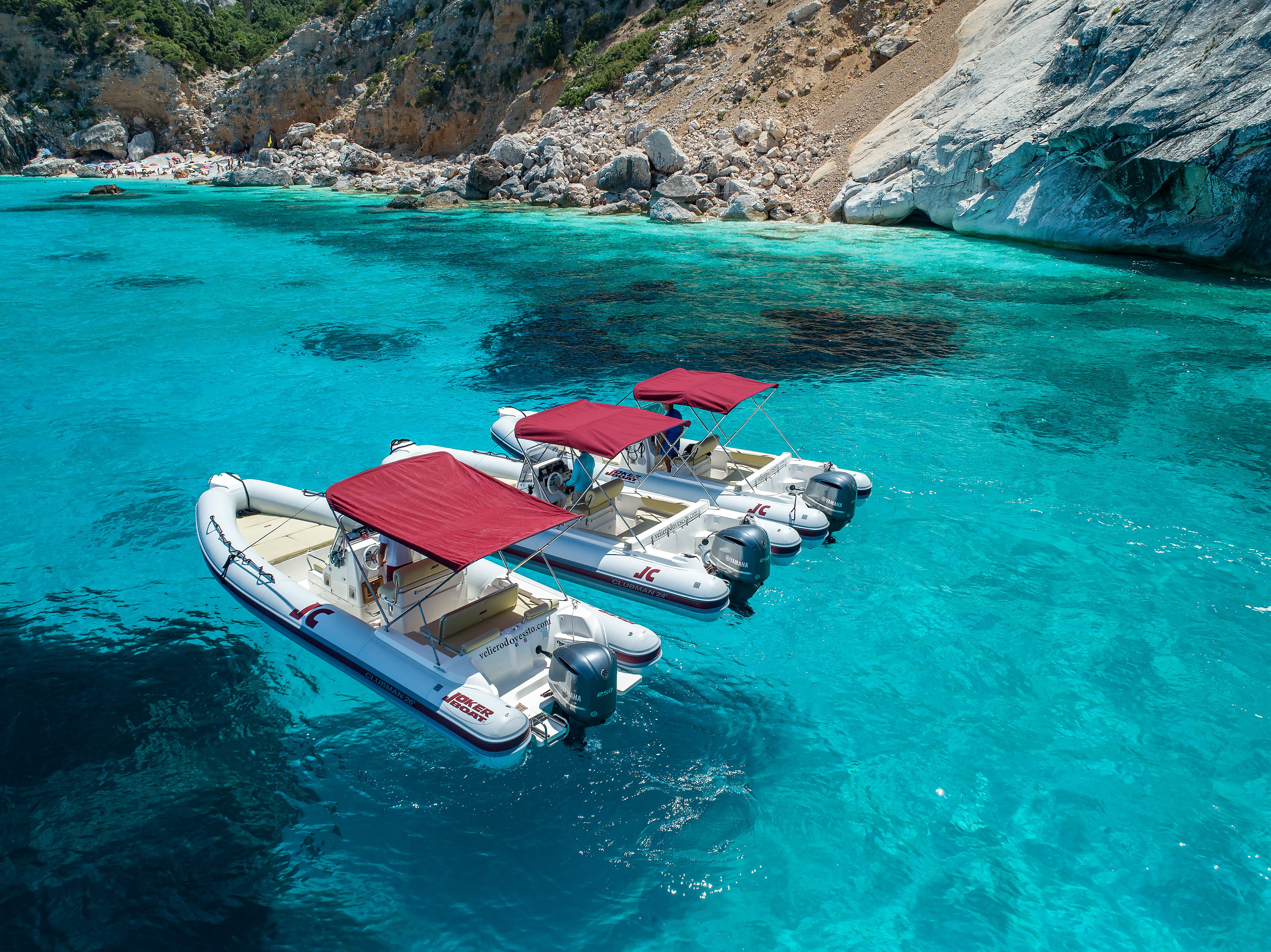 Cala Gonone: Dinghy Excursion to C. Mariolu and C. Goloritzé - the Gulf of Orosei, Sardinia