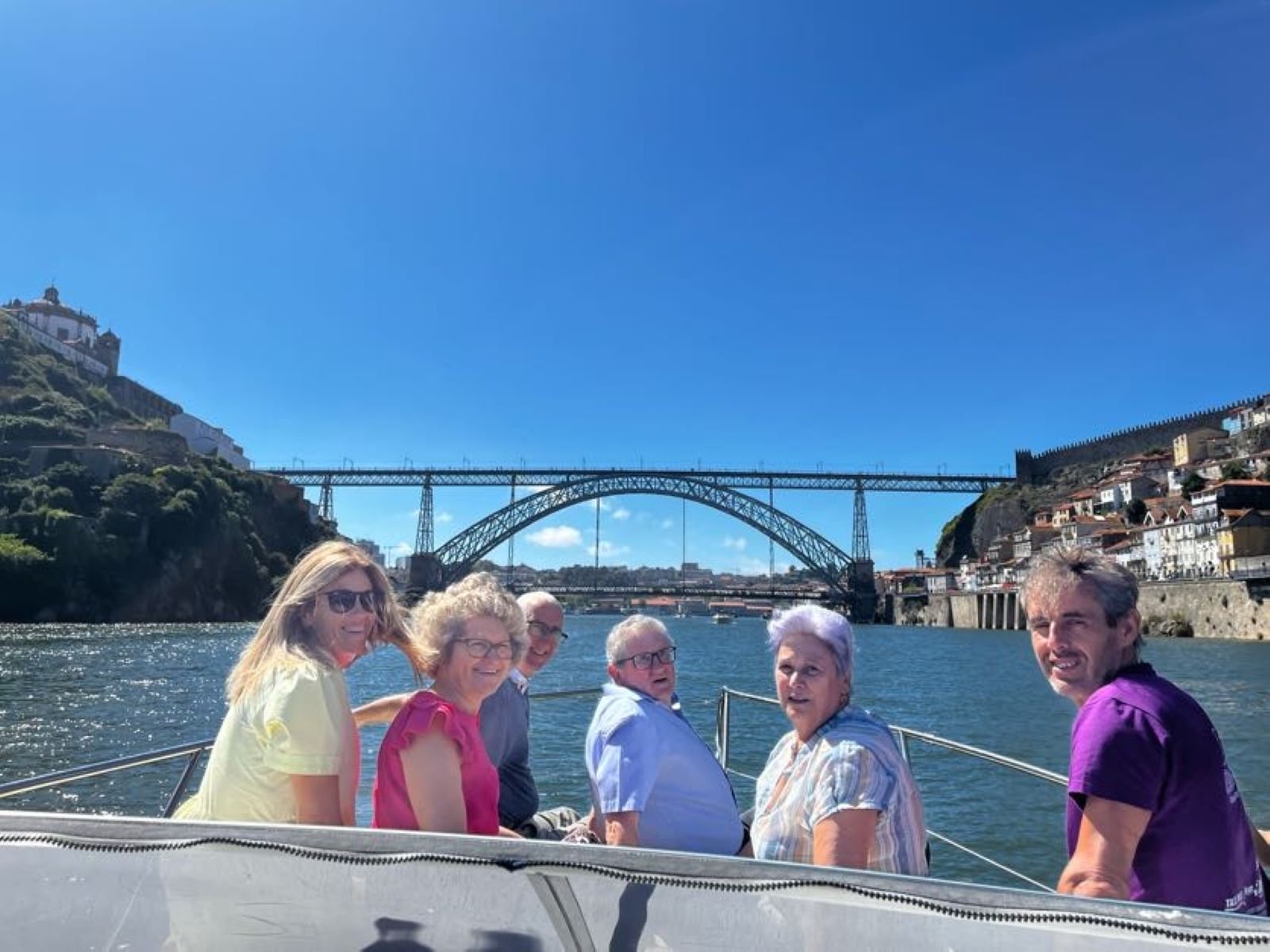 Porto Private Yacht Experience on the Douro with Wine & Snacks