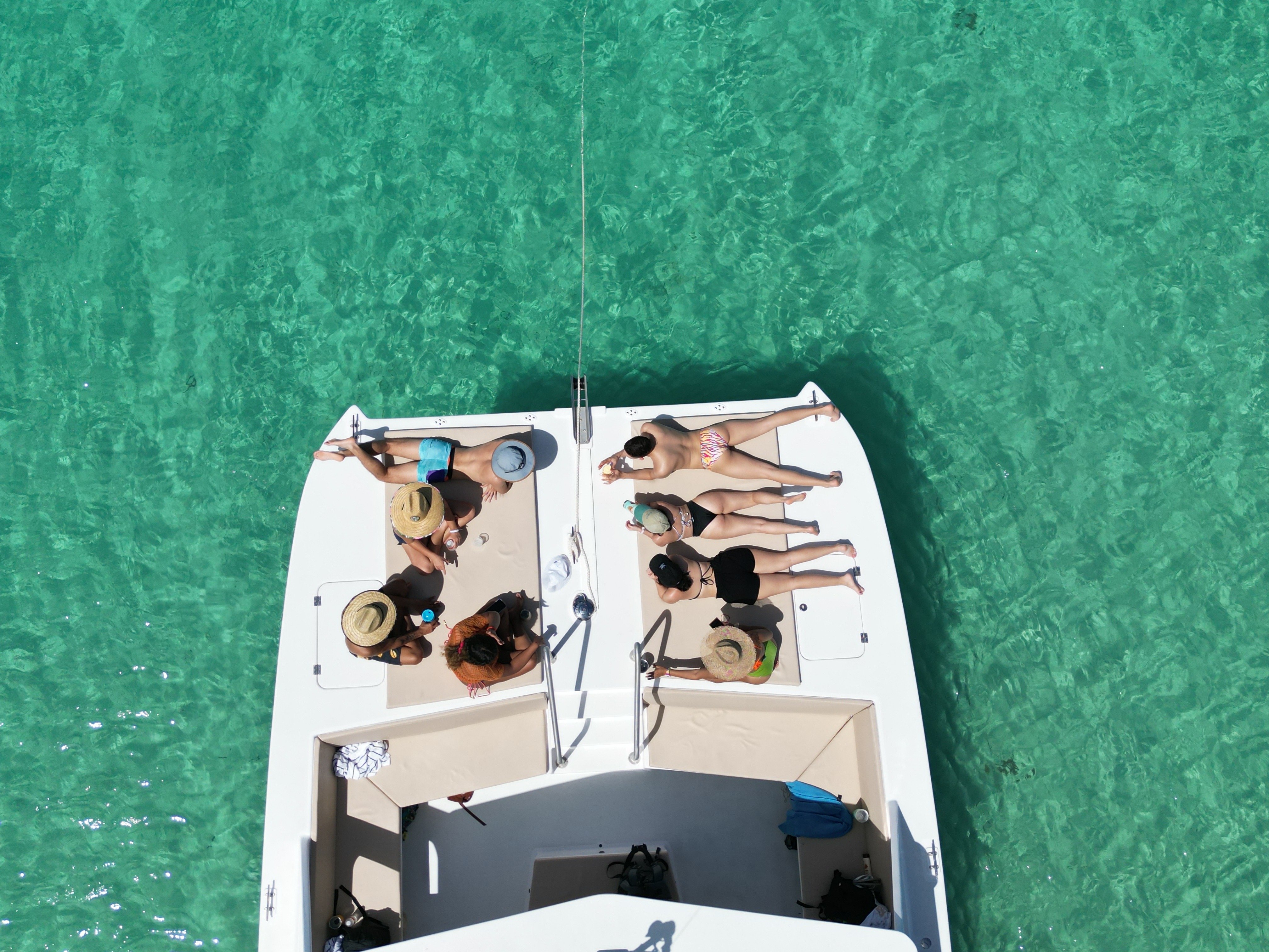 Double Dip Power Catamaran Snorkel & Beach Tour - catamaran to Cayo Icacos, Fajardo, Puerto Rico (3 of 10)