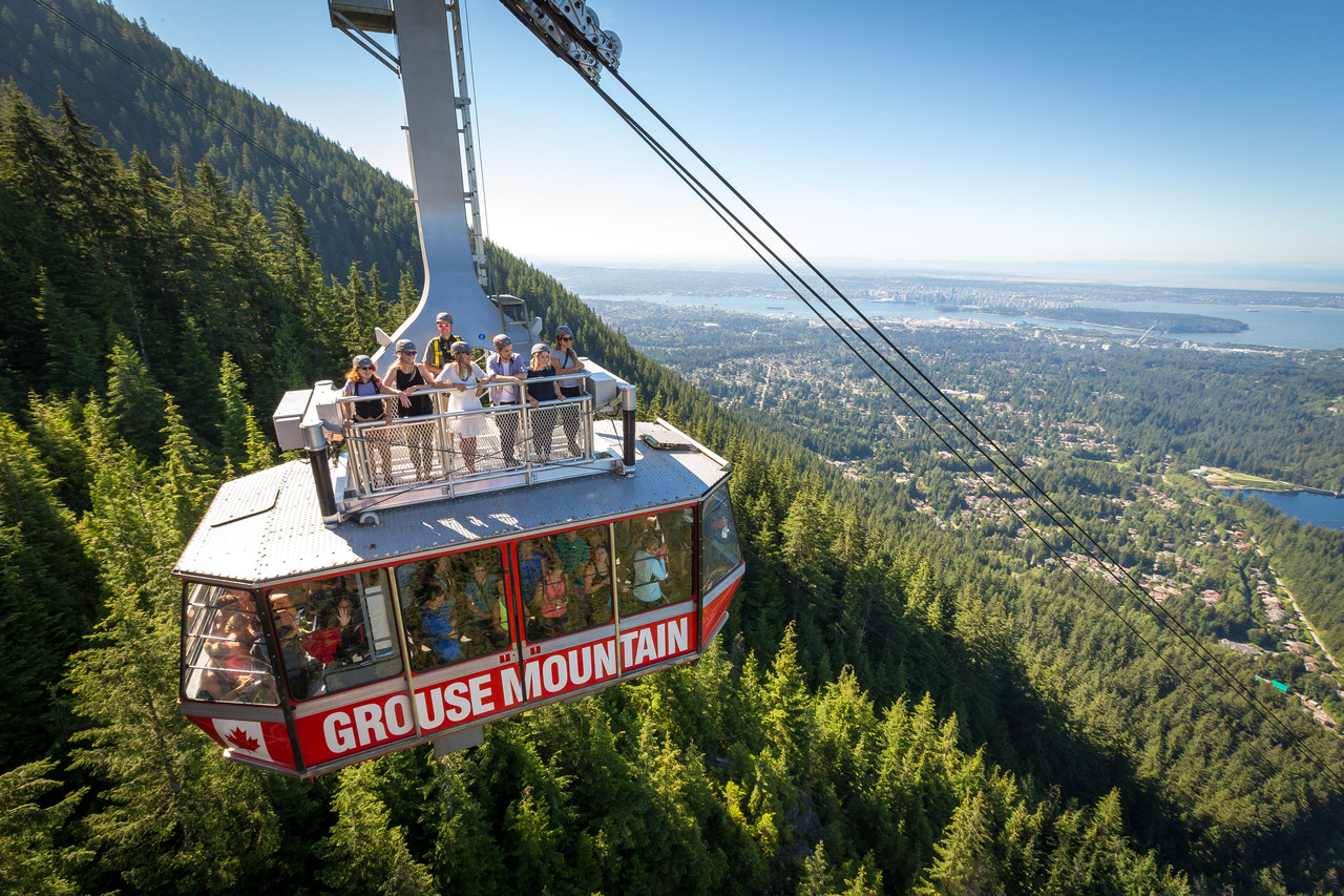 Excursão Expressa a Grouse Mountain com Gôndola Skyride