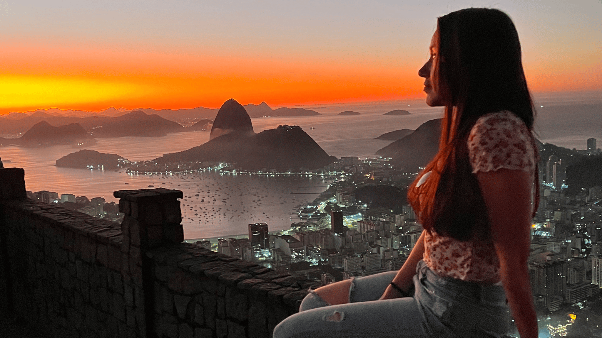 Rio Sunrise: Christ the Redeemer & Dona Marta Lookout