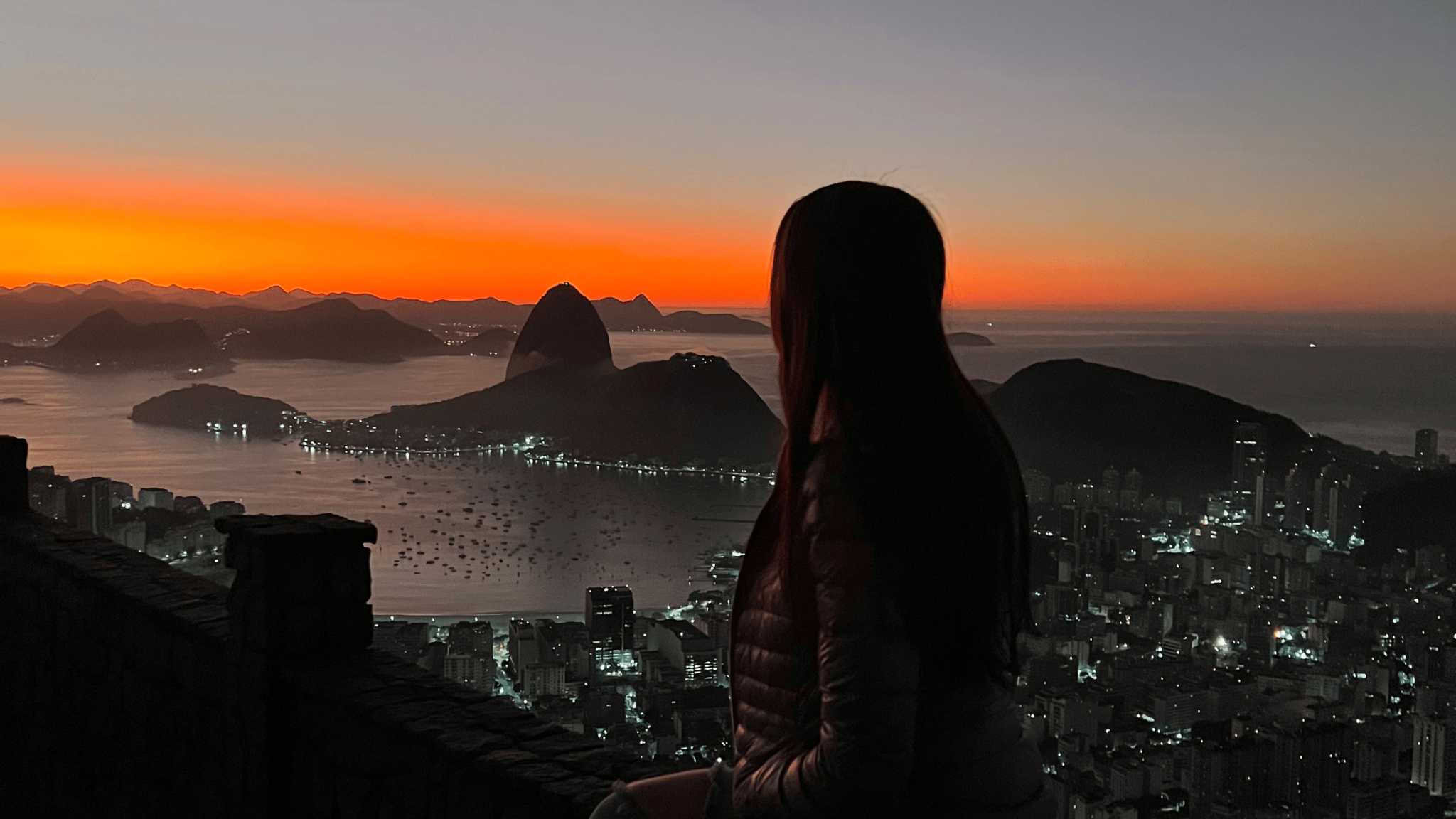 Rio Sunrise: Christ the Redeemer & Dona Marta Lookout