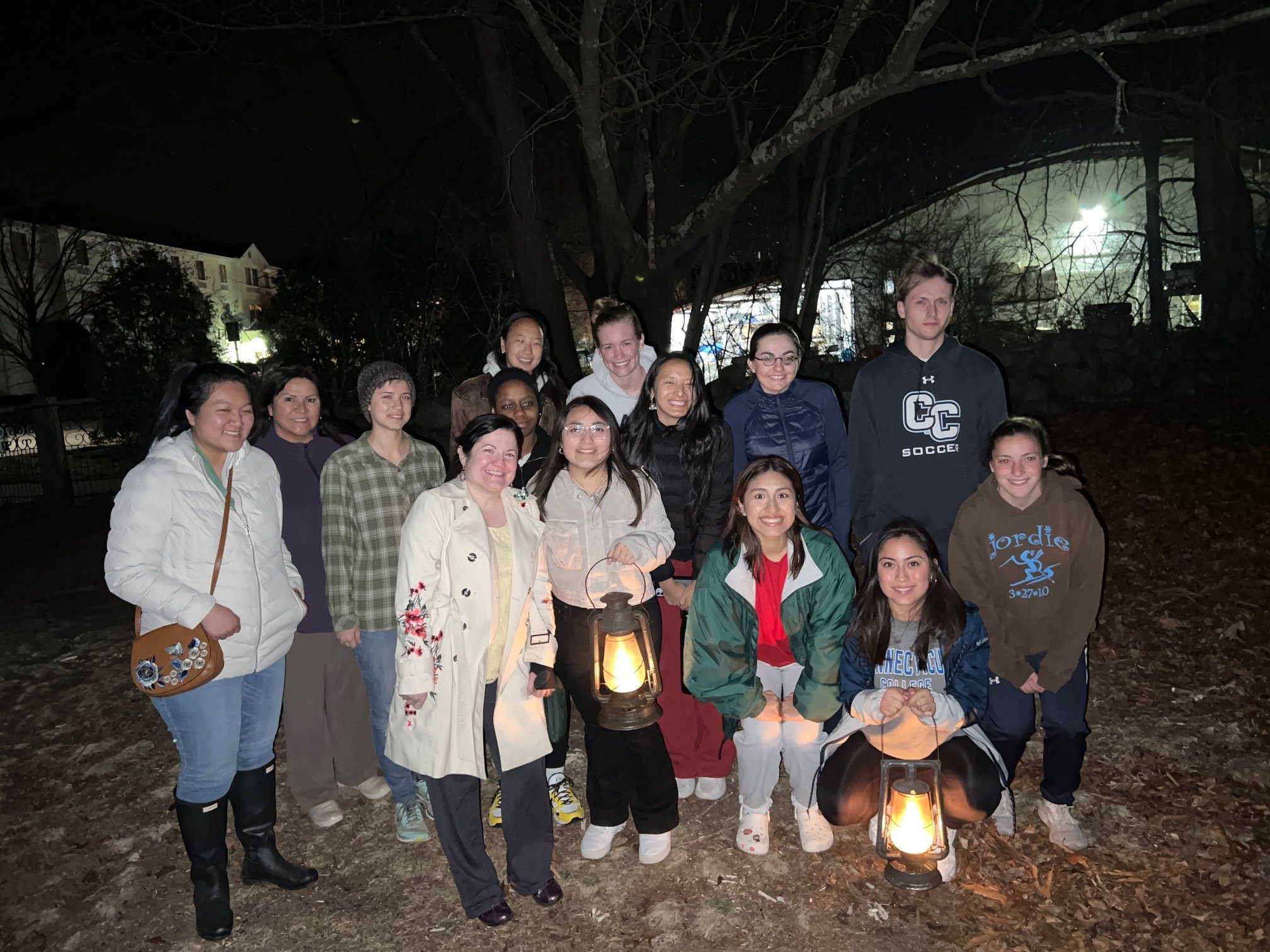 Moonlit Cemetery Walk in Historic Mystic