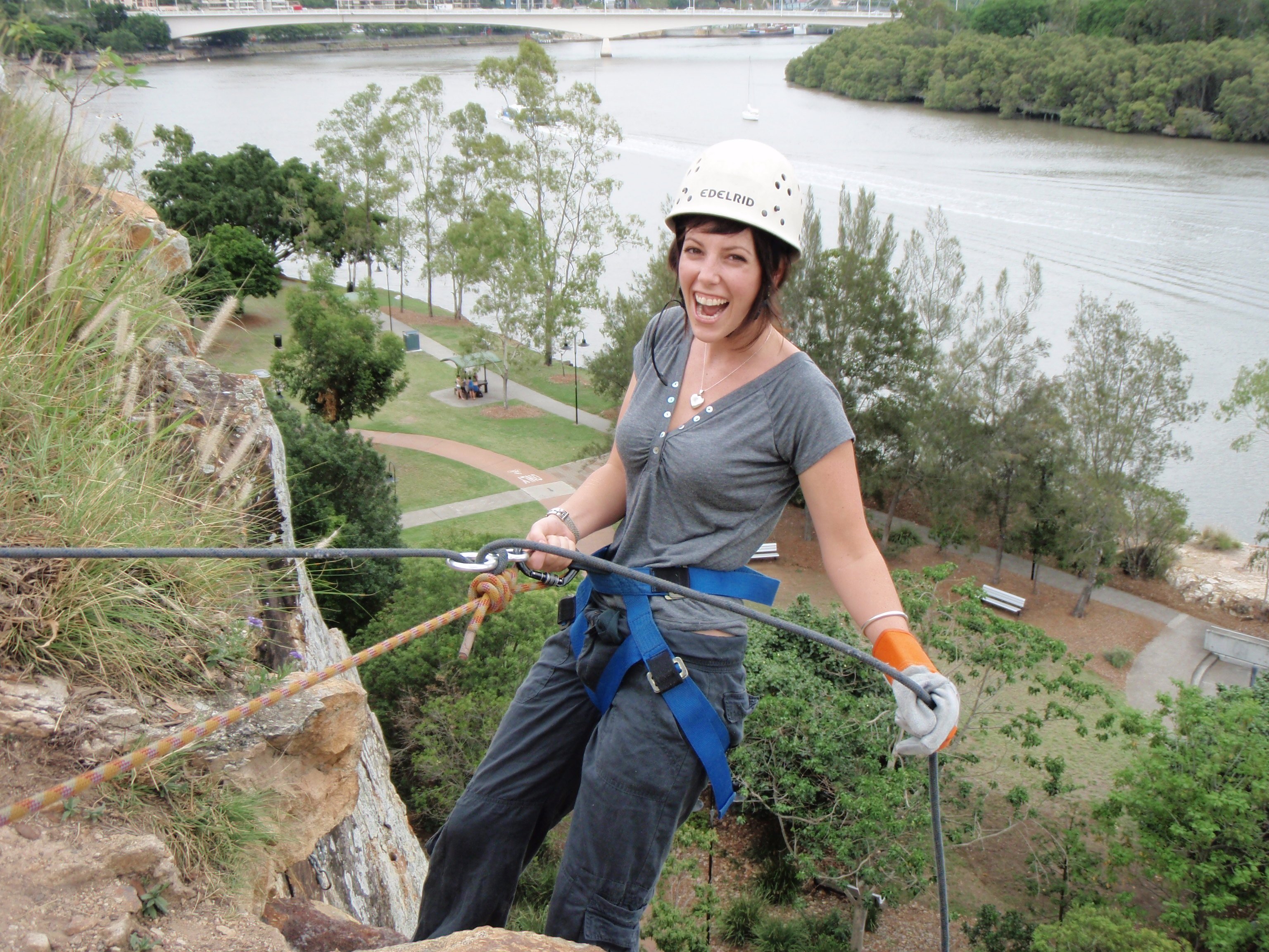 Twilight Abseil at Kangaroo Point Cliffs