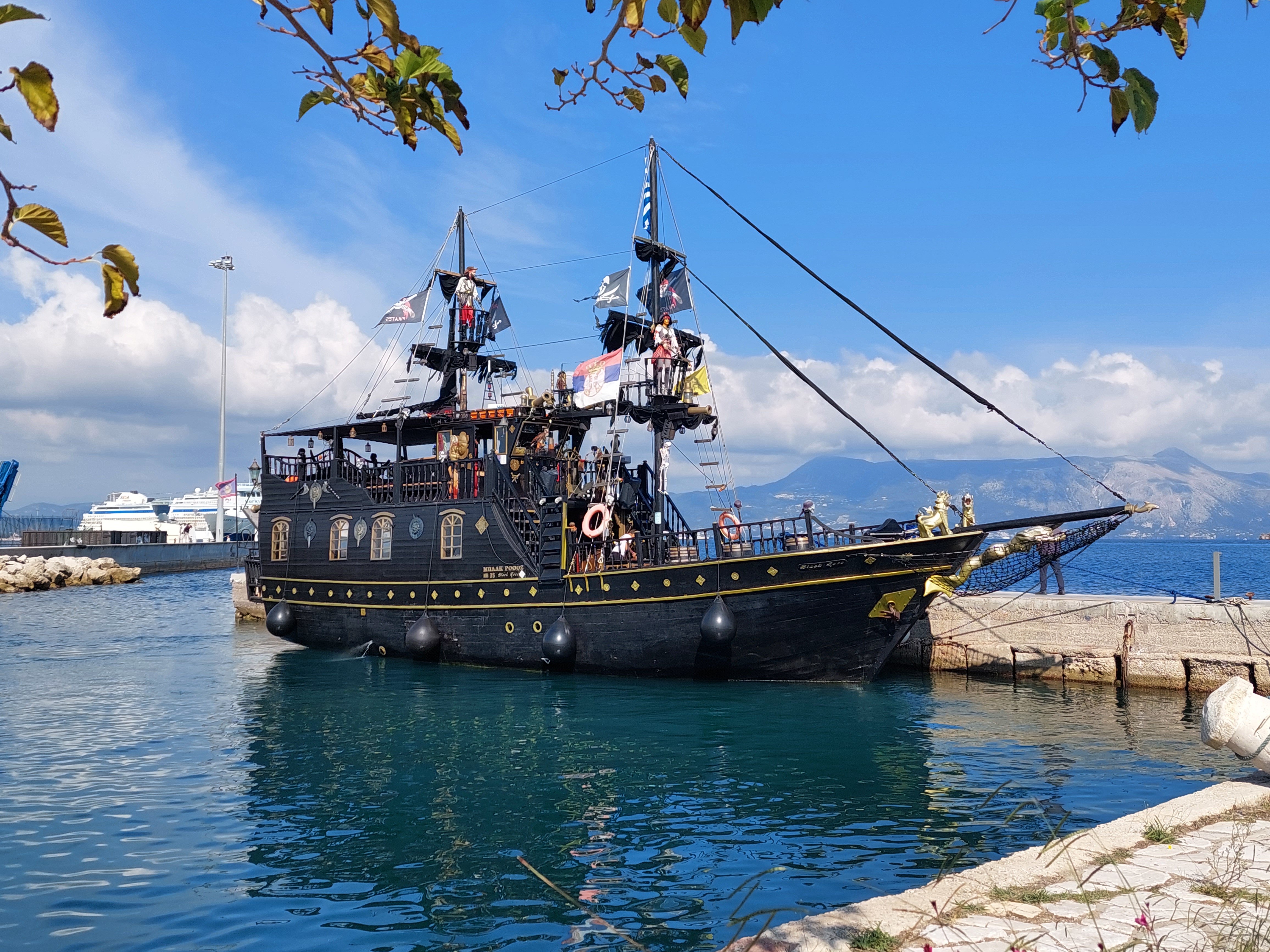 Black Rose Pirate Ship Coastal Voyage