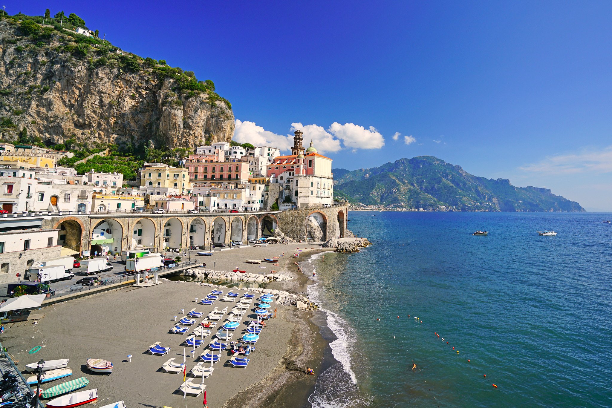 Amalfi Coast Small-Group Boat Tour from Positano with Swimming Stop