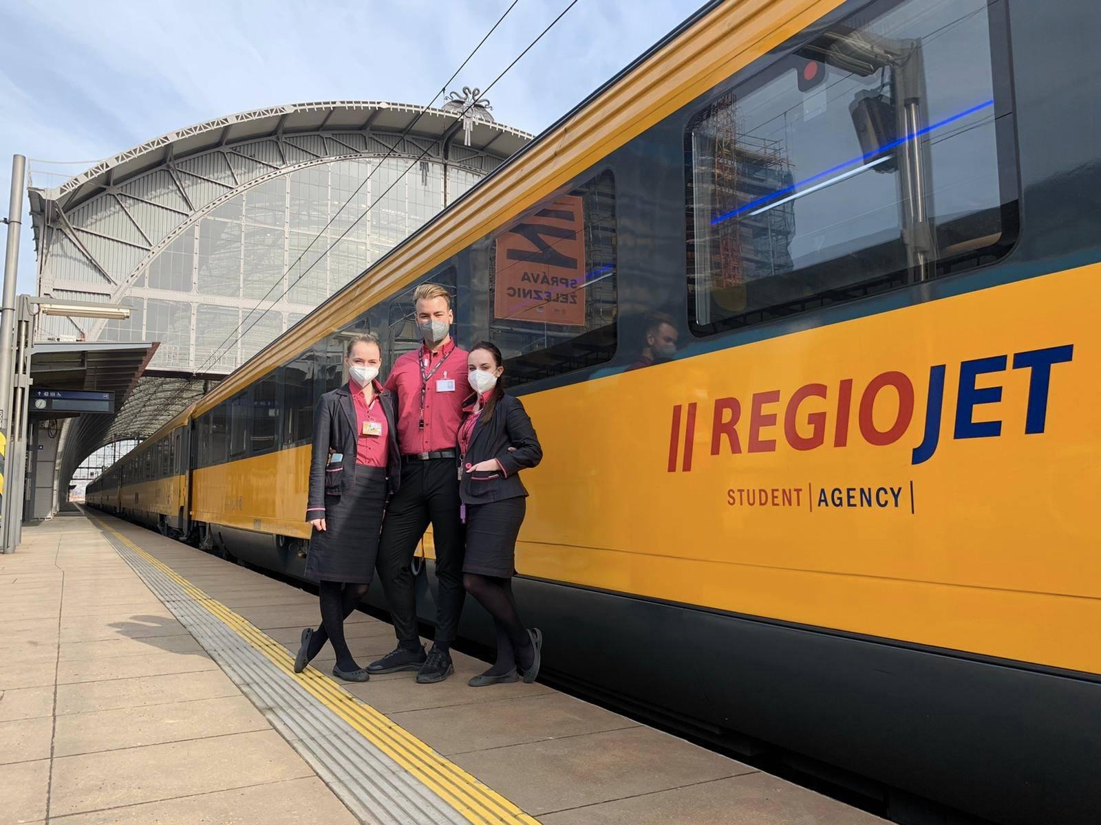 Vienna to Prague Train Transfer with RegioJet