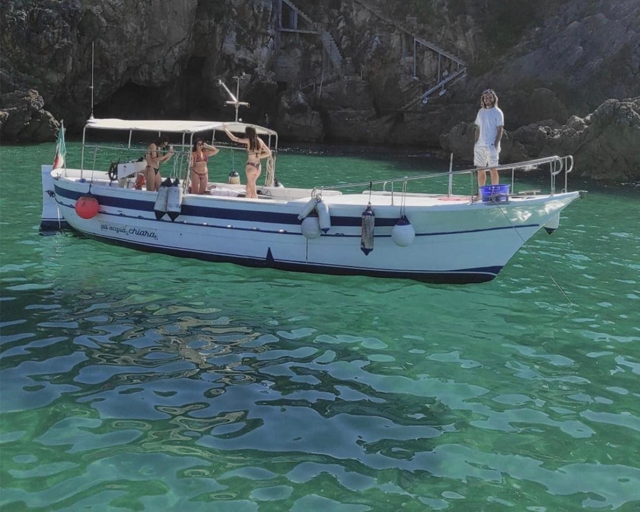 Gaeta Coastal Boat Tour with Snorkeling