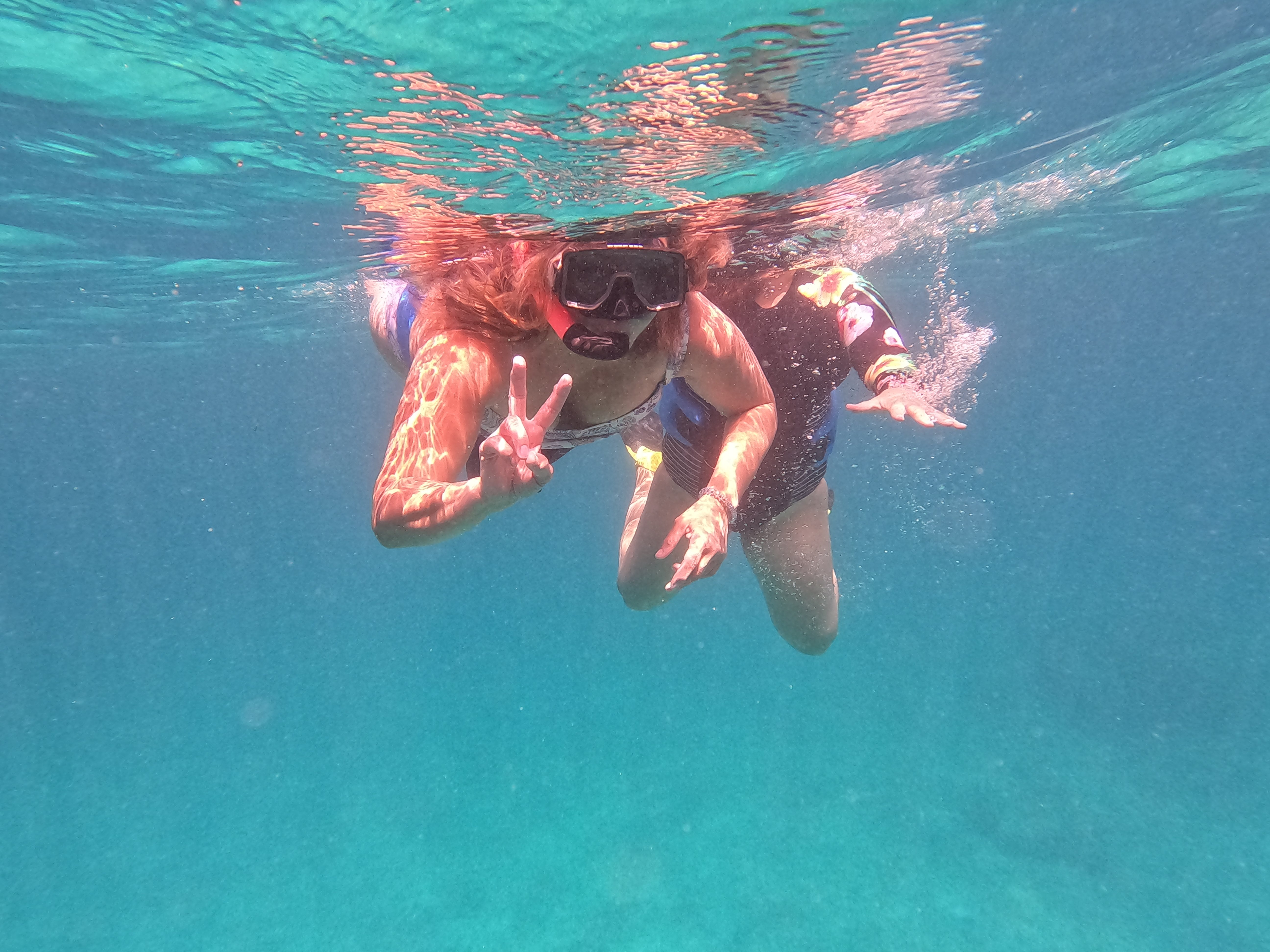 Double Dip Power Catamaran Snorkel & Beach Tour - catamaran to Cayo Icacos, Fajardo, Puerto Rico (5 of 10)