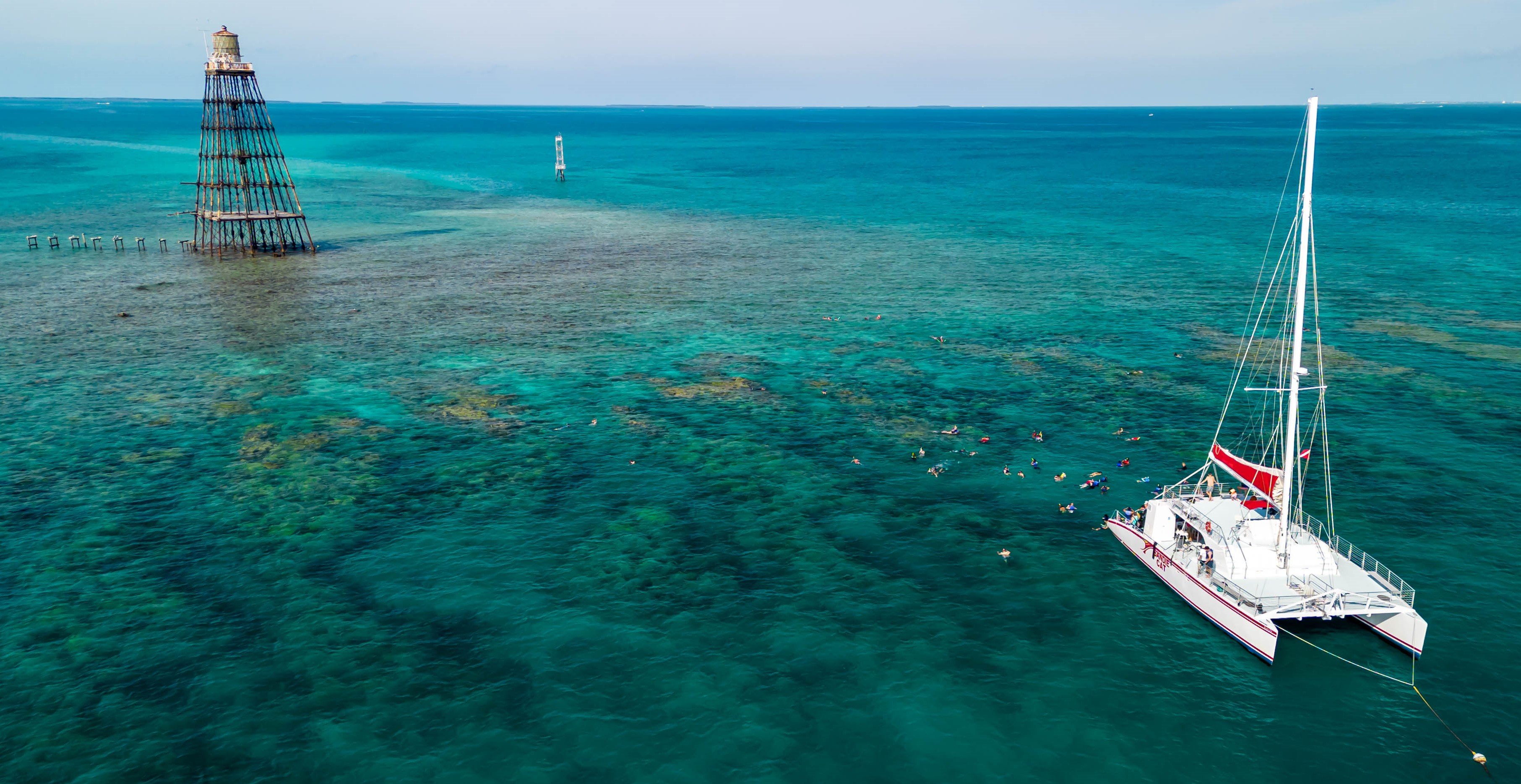 Key West Morning Reef Snorkel with Breakfast & Mimosas