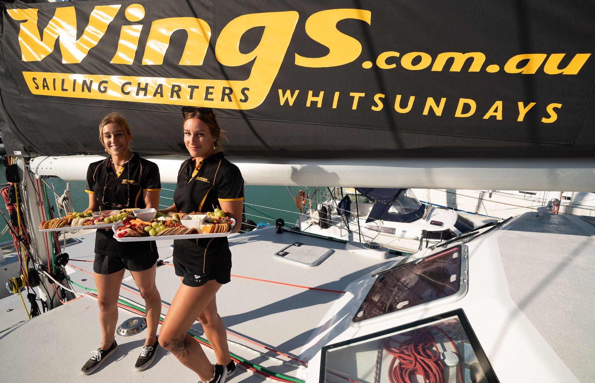 Airlie Beach BYO Sunset Catamaran Cruise aboard SV Wings III