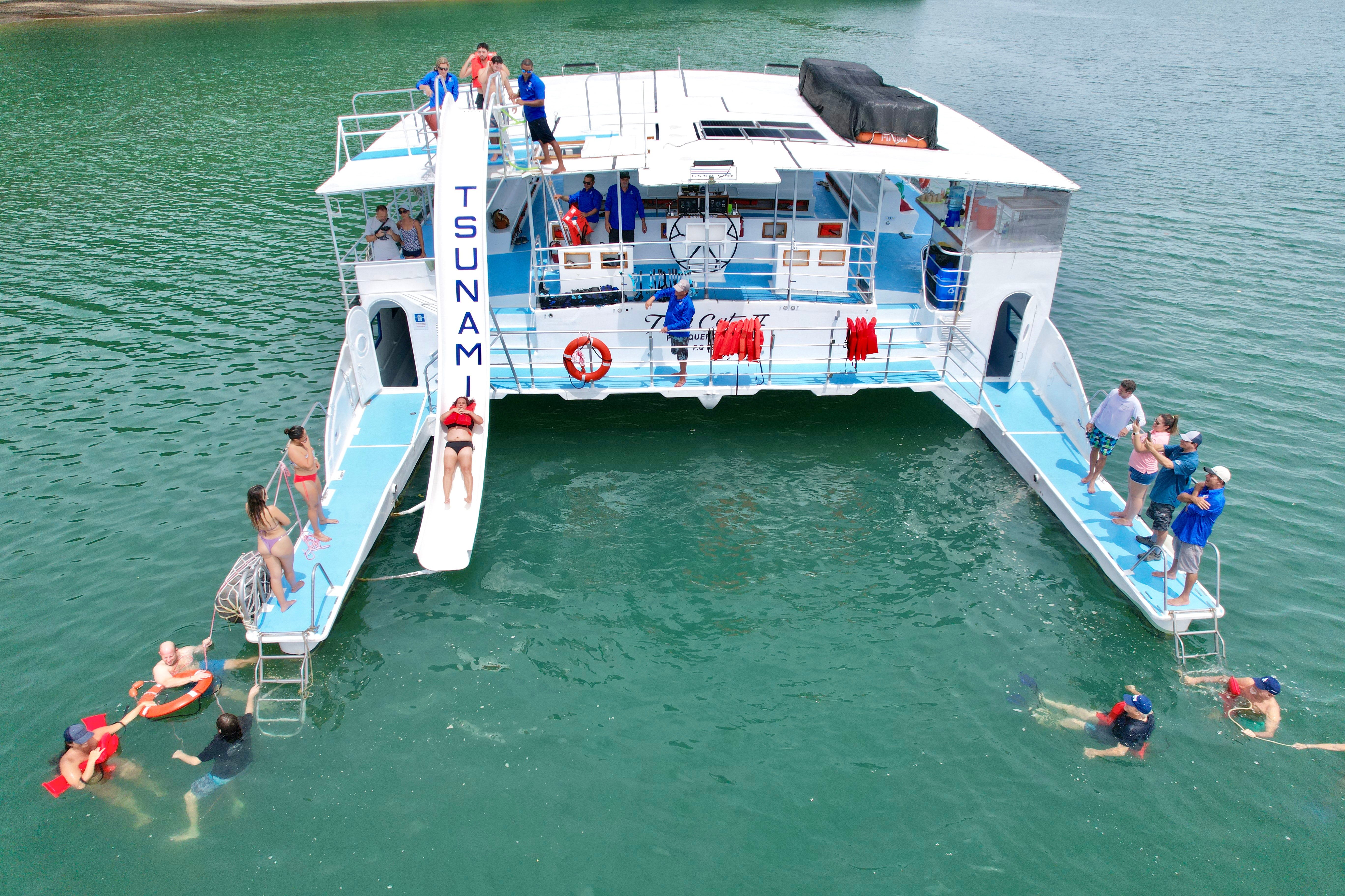 Guanacaste Catamaran Cruise with Wildlife Watching & Snorkeling