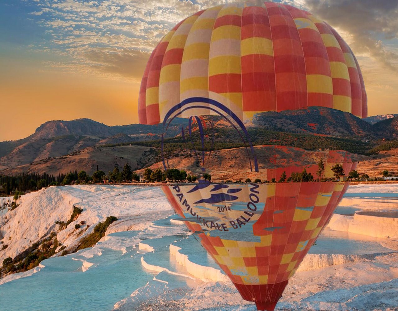Pamukkale Hot Air Balloon Adventure from Marmaris