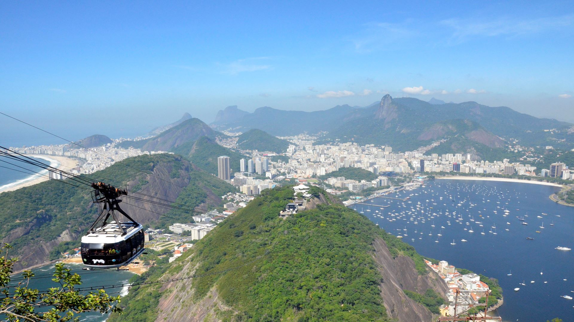 Sugarloaf Mountain & Rio Beaches Half-Day Tour