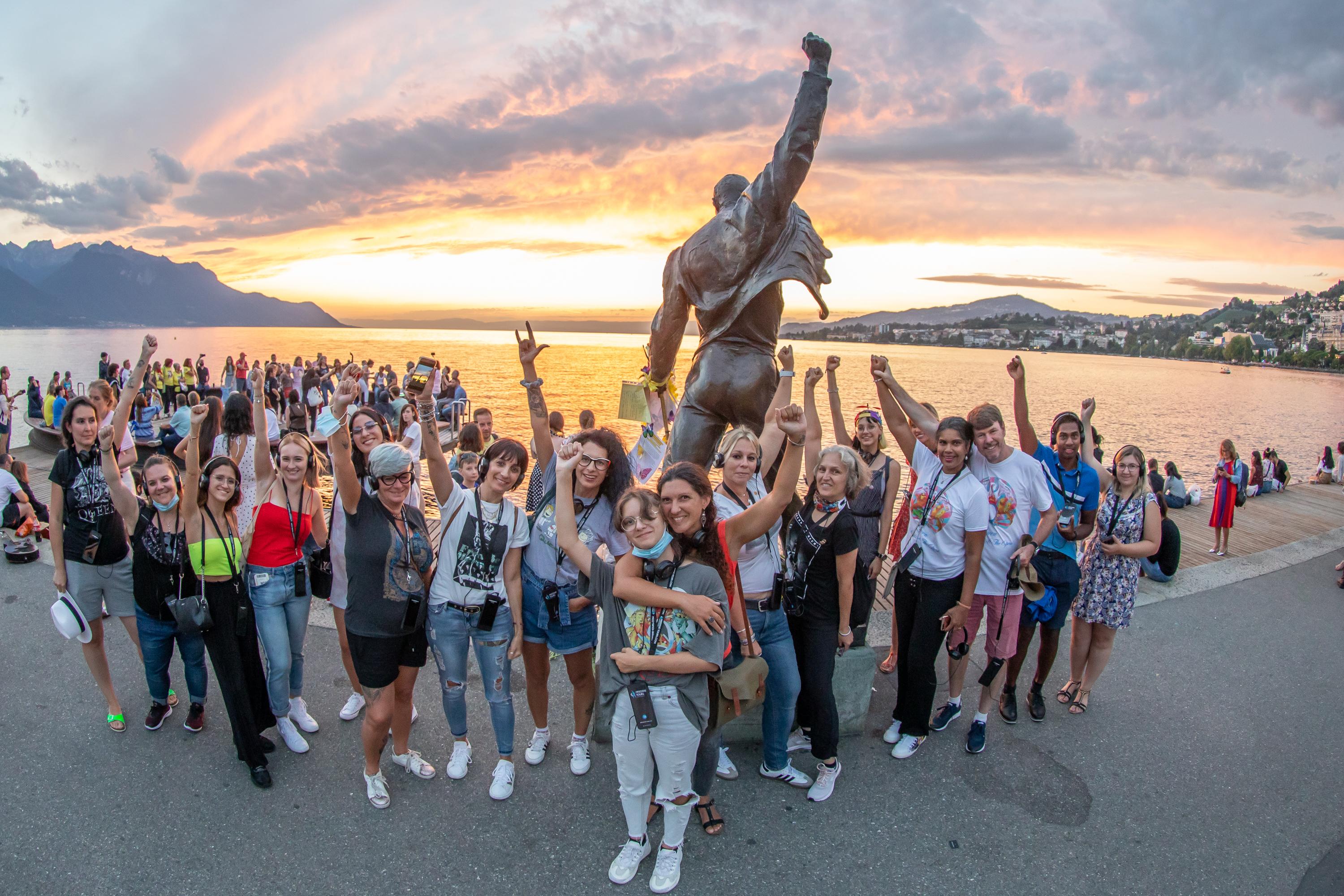 Freddie Mercury Walking Tour in Montreux