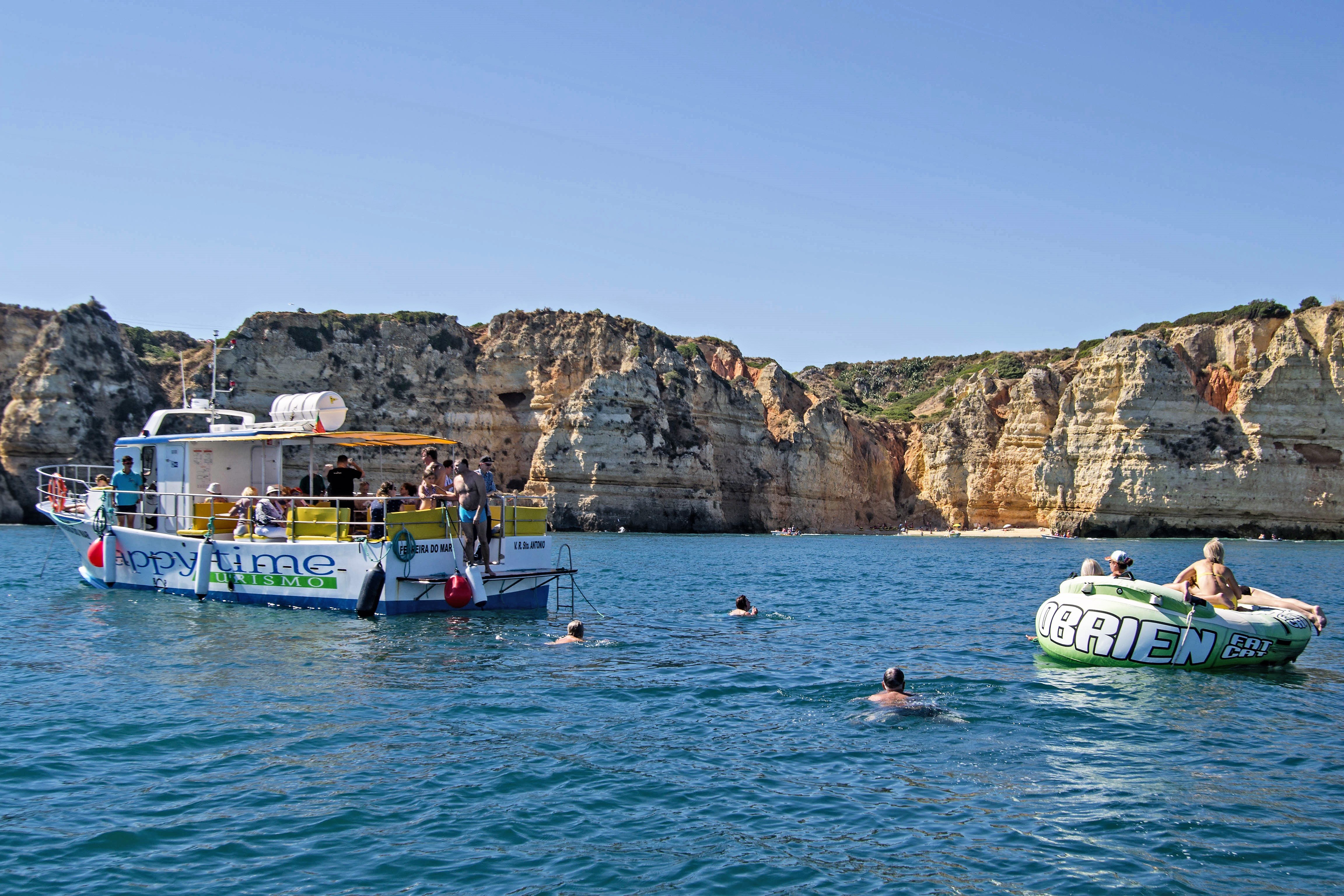Lagos Coastal Boat Tour with Grotto Access