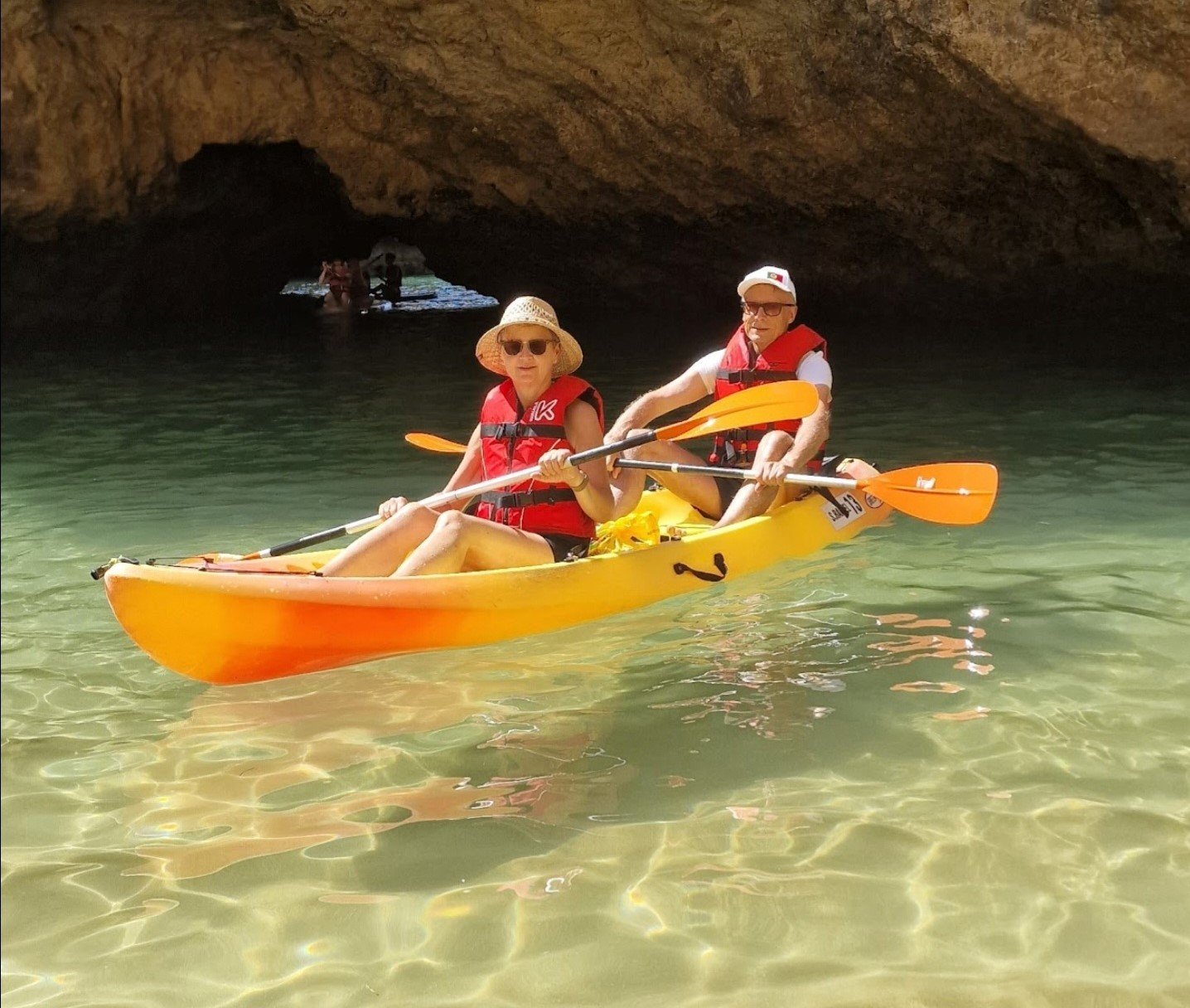 Albufeira Coastal Kayak & Sea Cave Tour