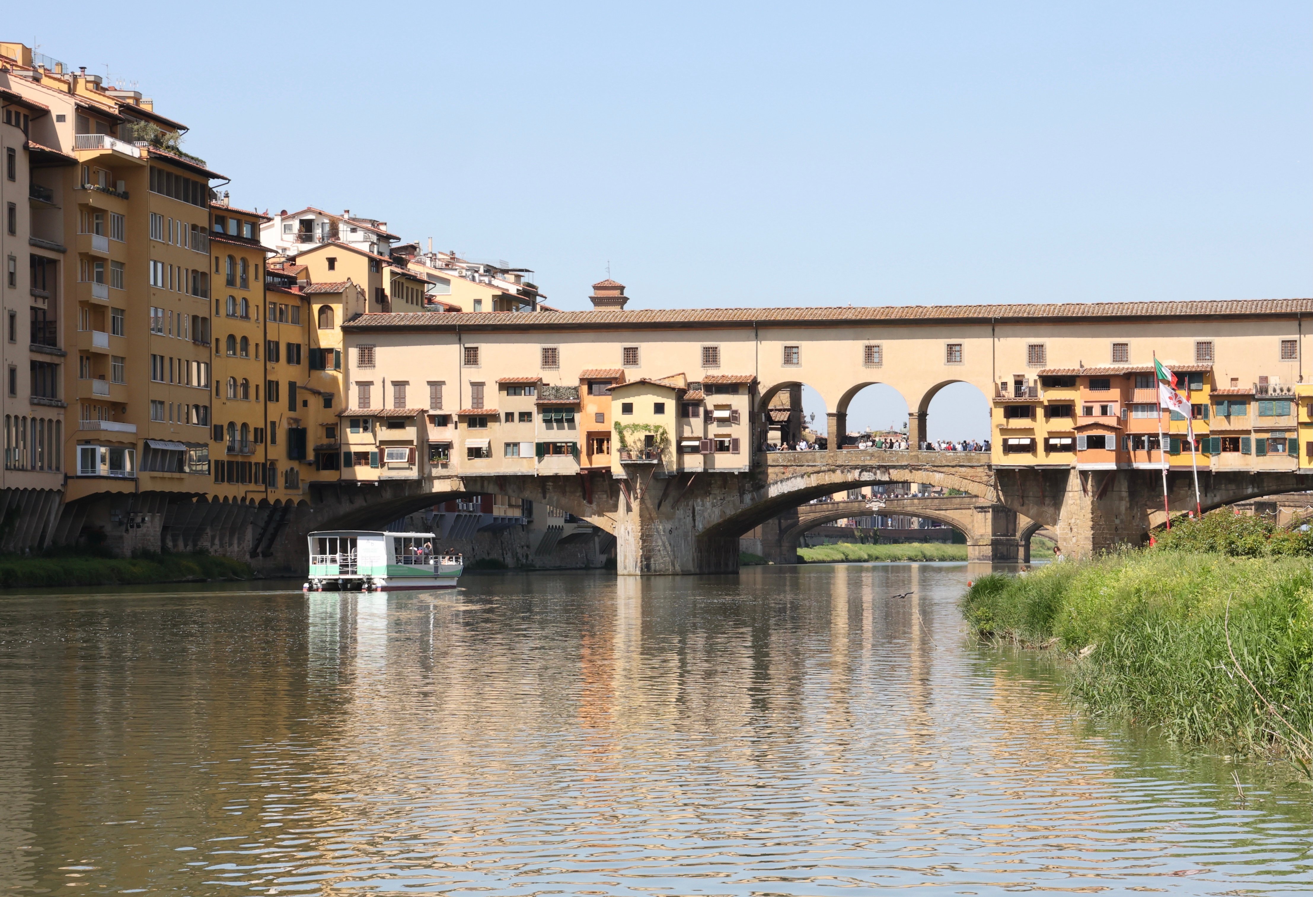 Florence Arno River Electric Boat Cruise with Commentary